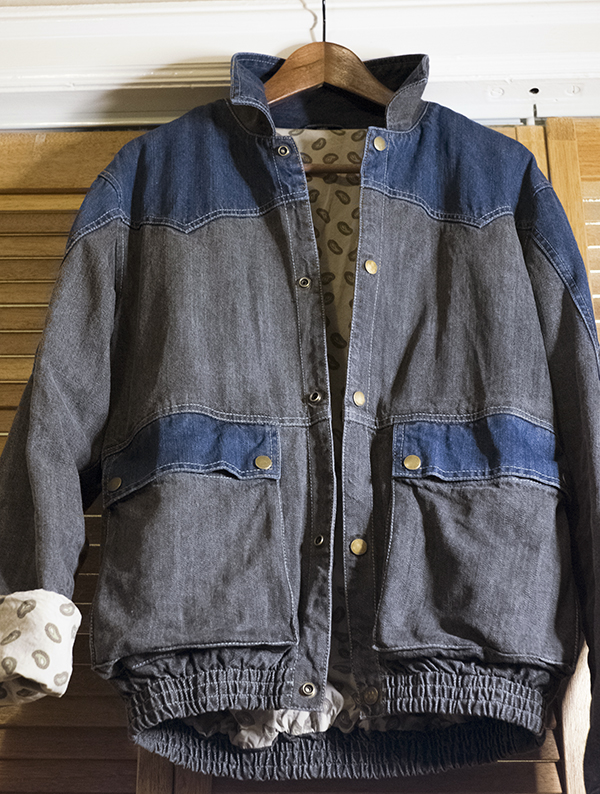 Marty mcfly guess denim jacket on sale