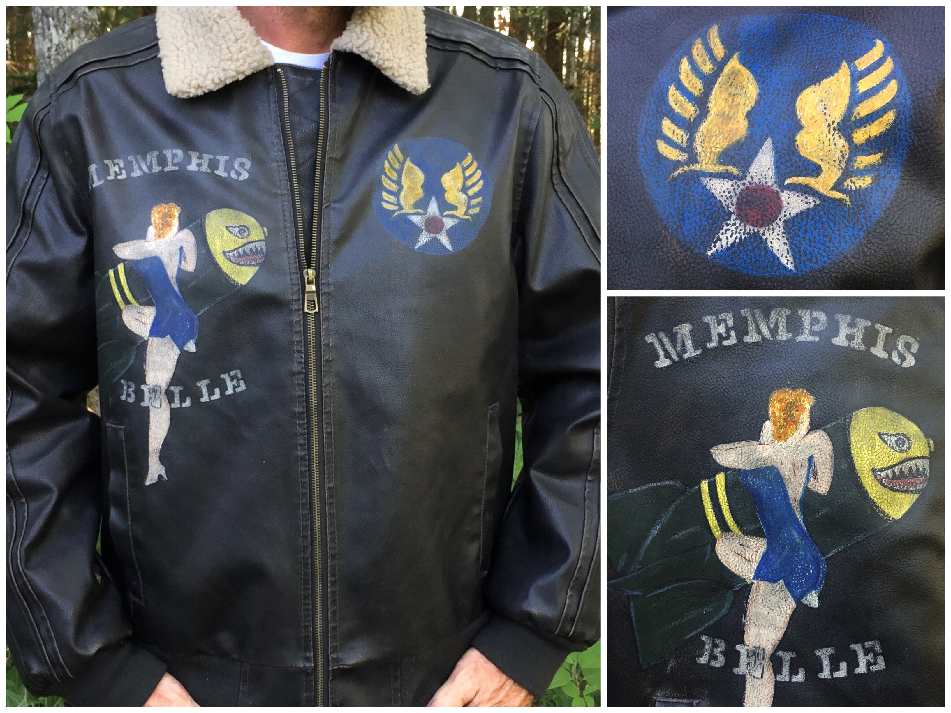Custom flight jacket sales