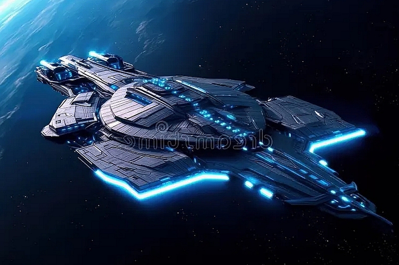 1 Blue Ship original Art.jpg