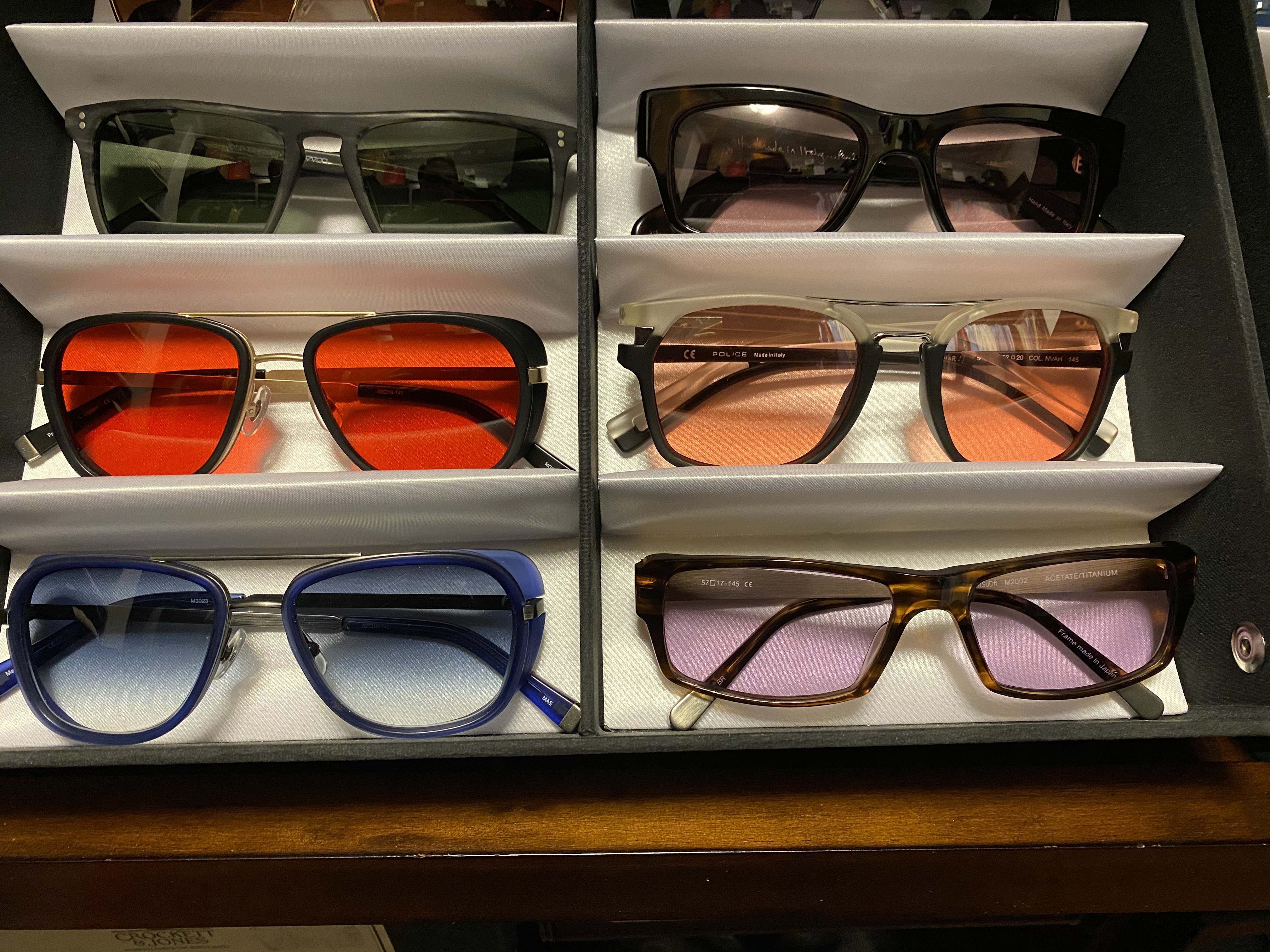 Police sunglasses shop tony stark