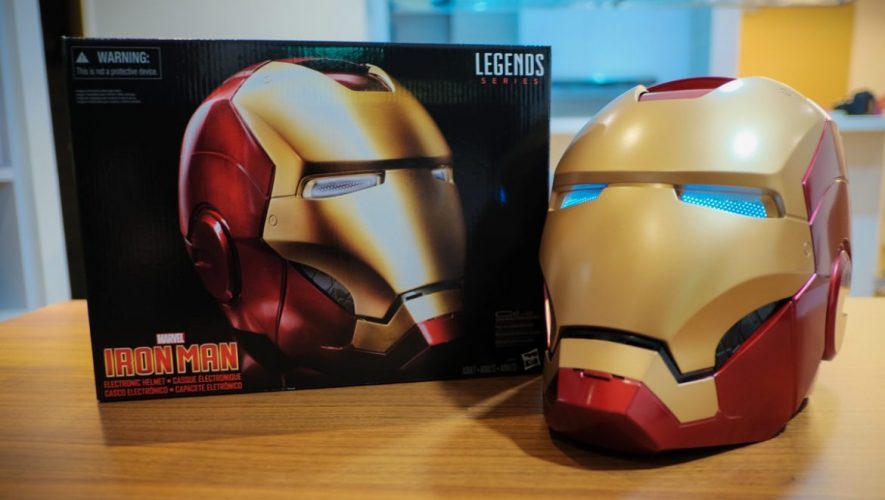 MOD how to make marvel legends iron man helmet light up