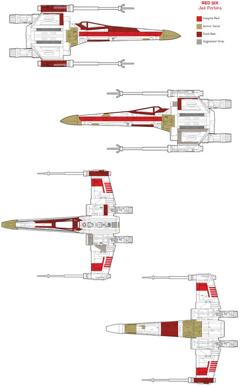 All wings report in. My Red 1 6 X Wing Project RPF Costume and Prop Maker Community