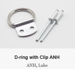 ANH D-ring with clip – WannaWanga