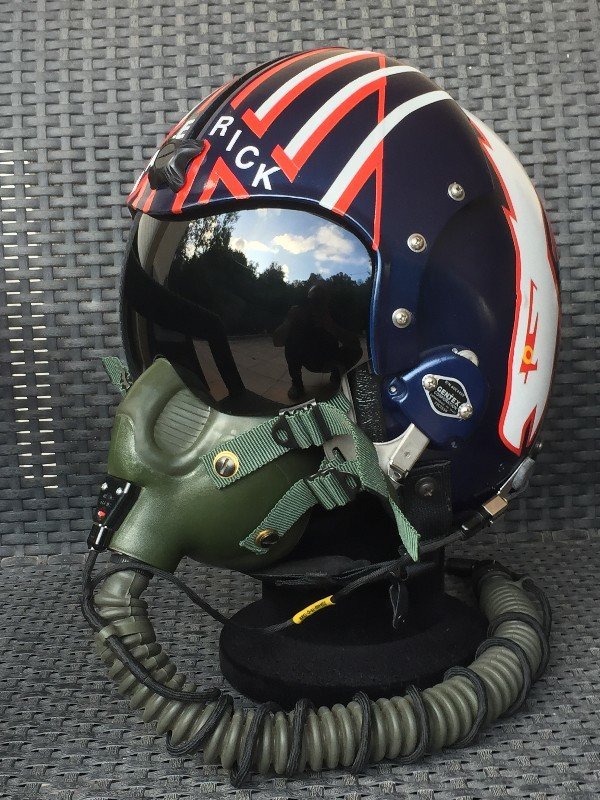 Original Top Gun Helmet RPF Costume and Prop Maker Community