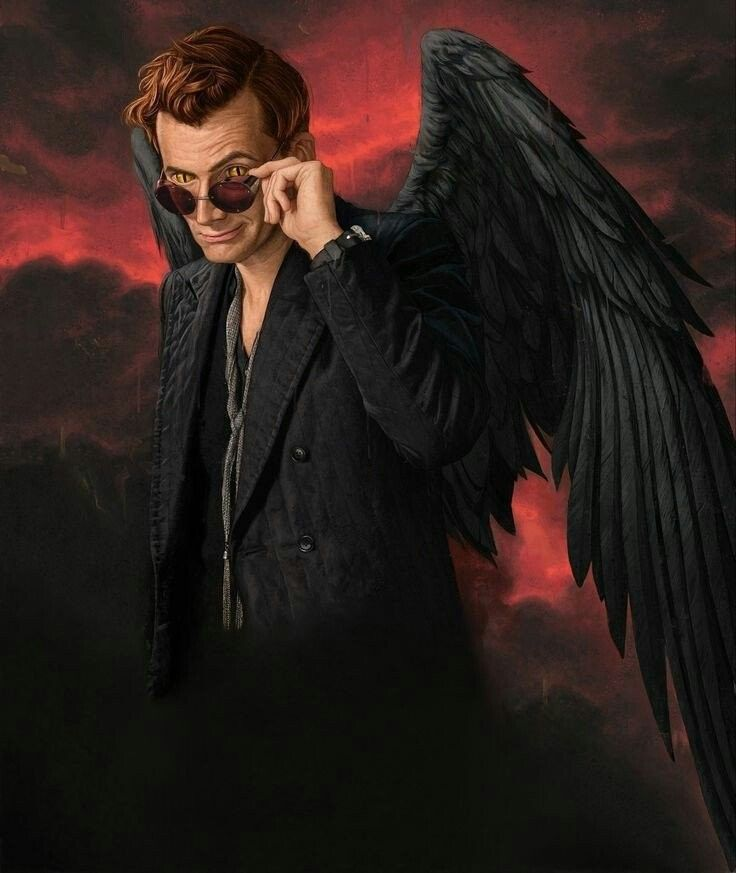 Crowley necklace good omens outlet