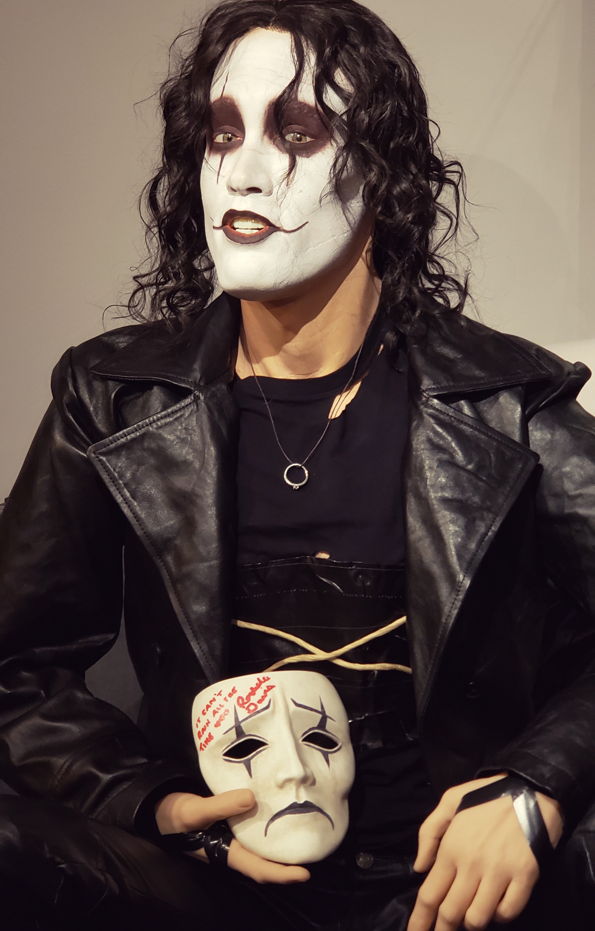 The Crow tragedy mask  RPF Costume and Prop Maker Community