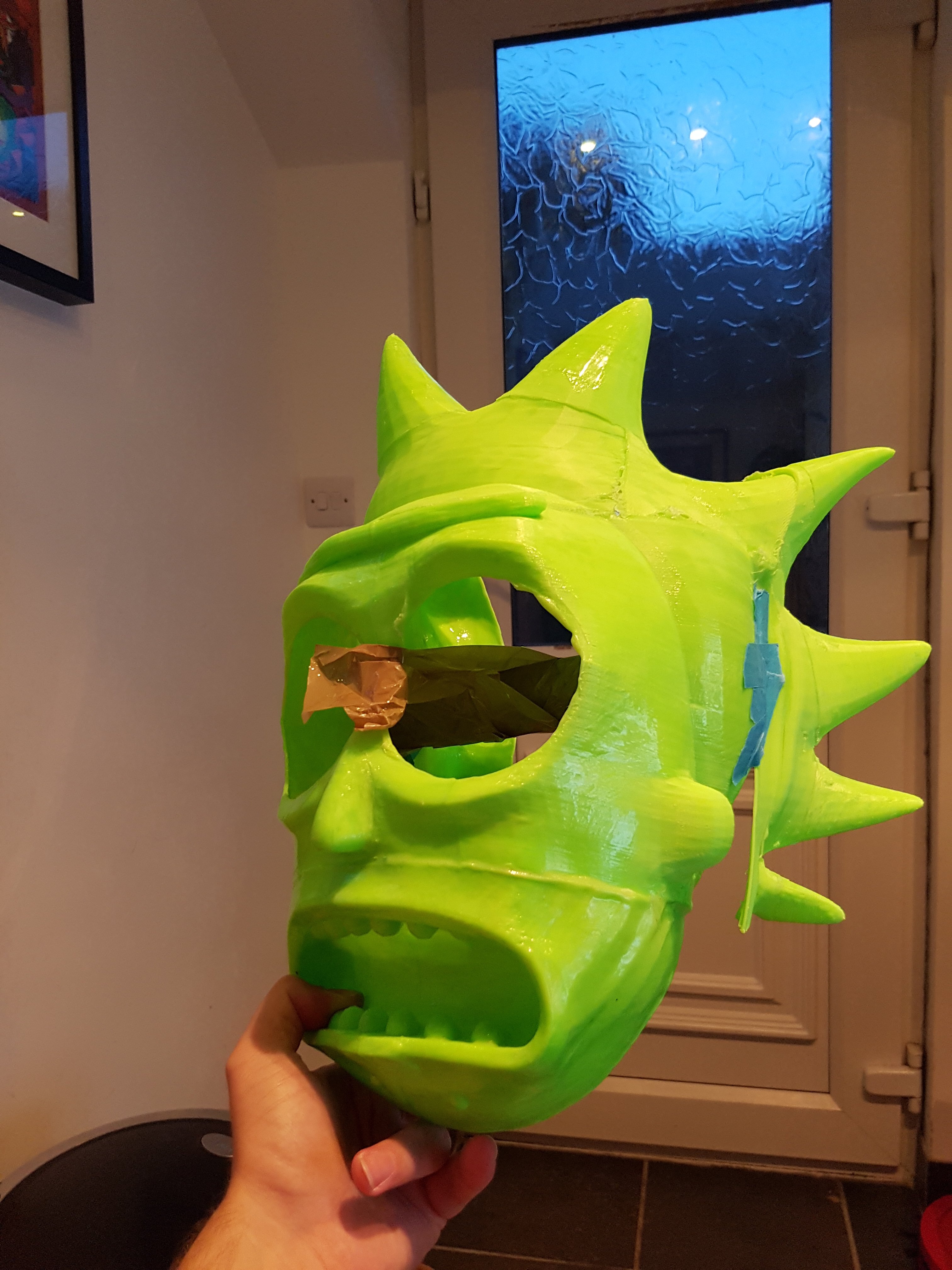 Rick Sanchez ABS 3D printed | RPF Costume and Prop Maker Community