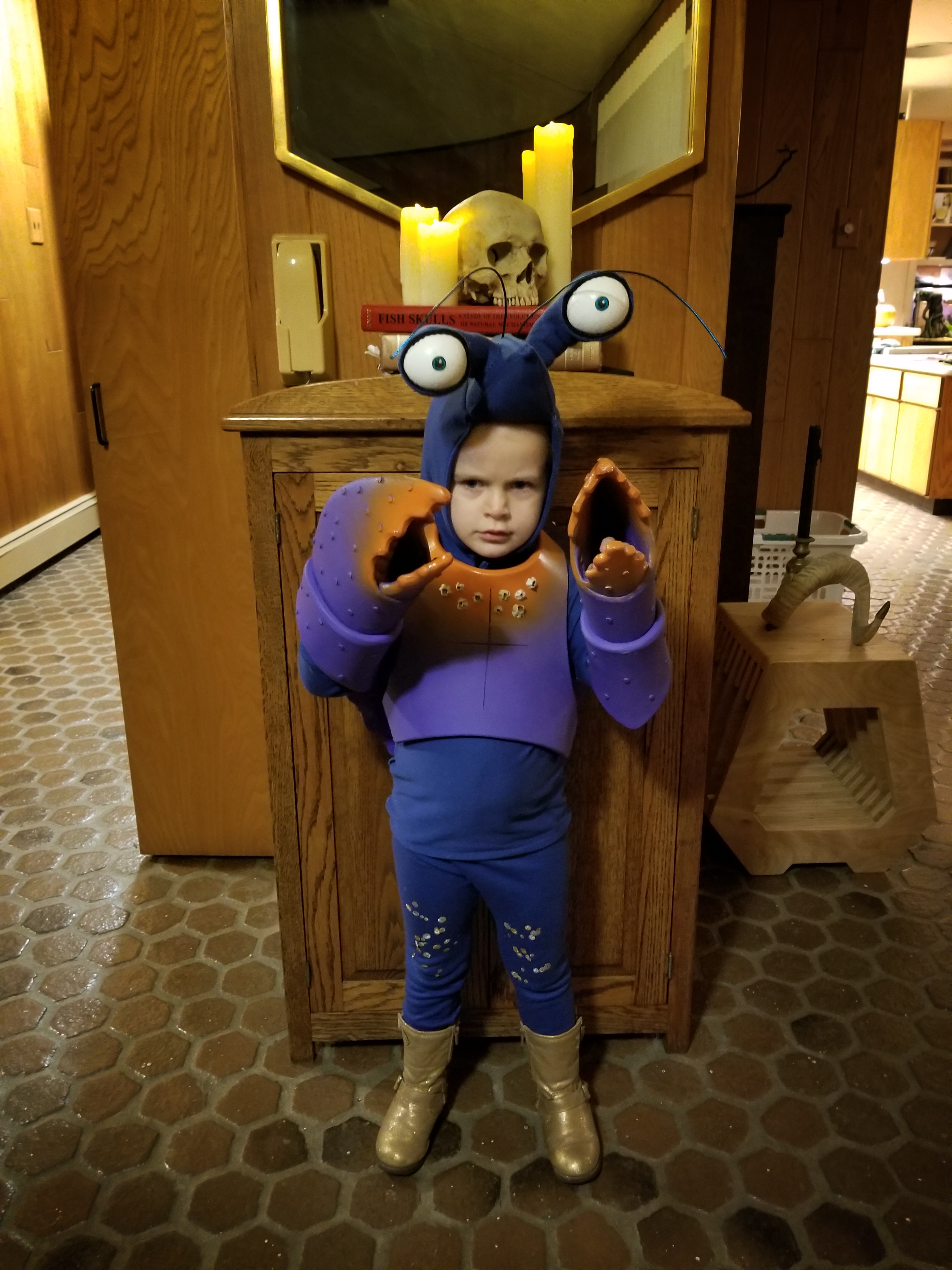 My 3 Year Old S Tamatoa Costume From Moana Rpf Costume And Prop Maker Community