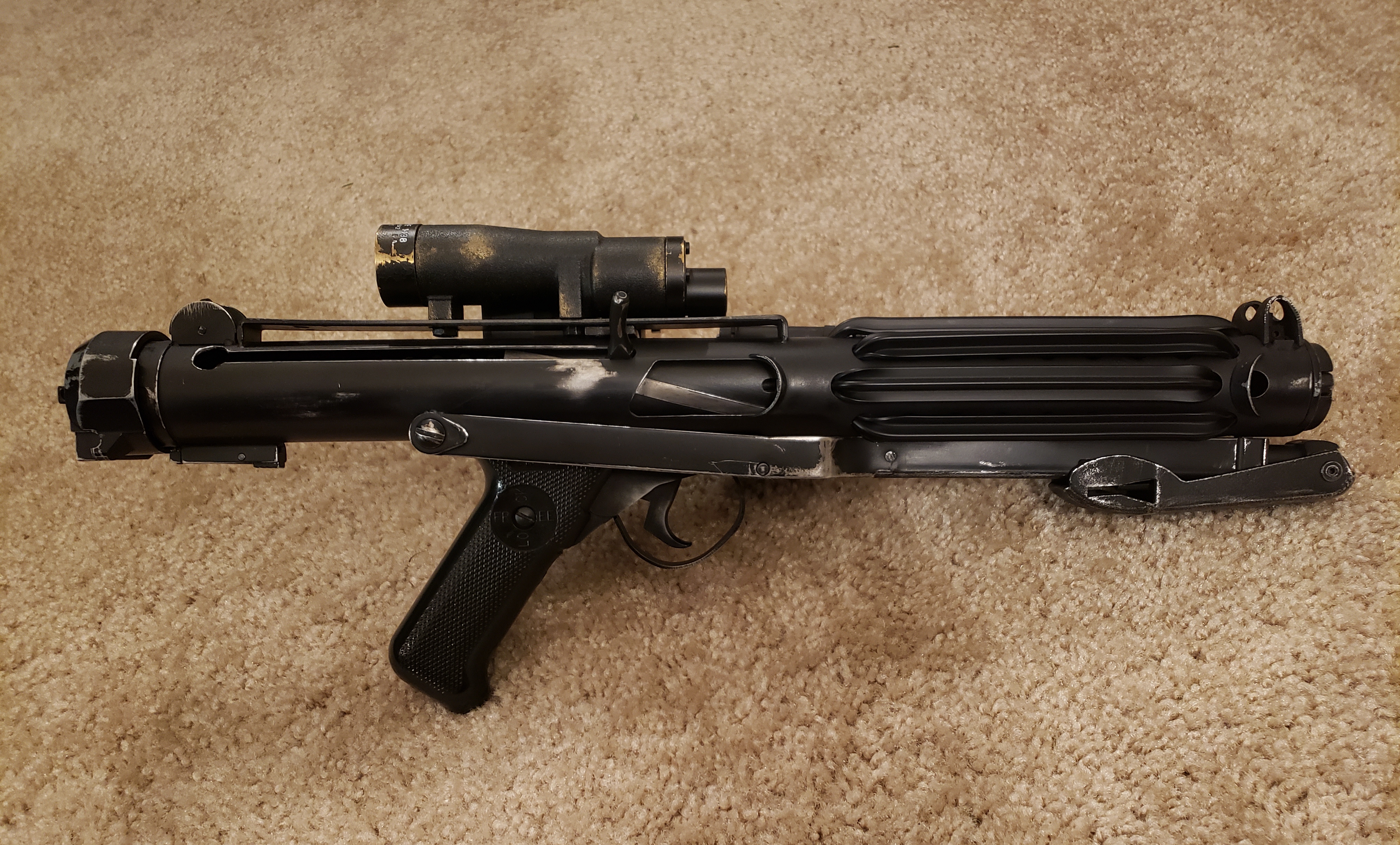 My First E 11 Build Modified S T Sterling Airsoft Rpf Costume And Prop Maker Community