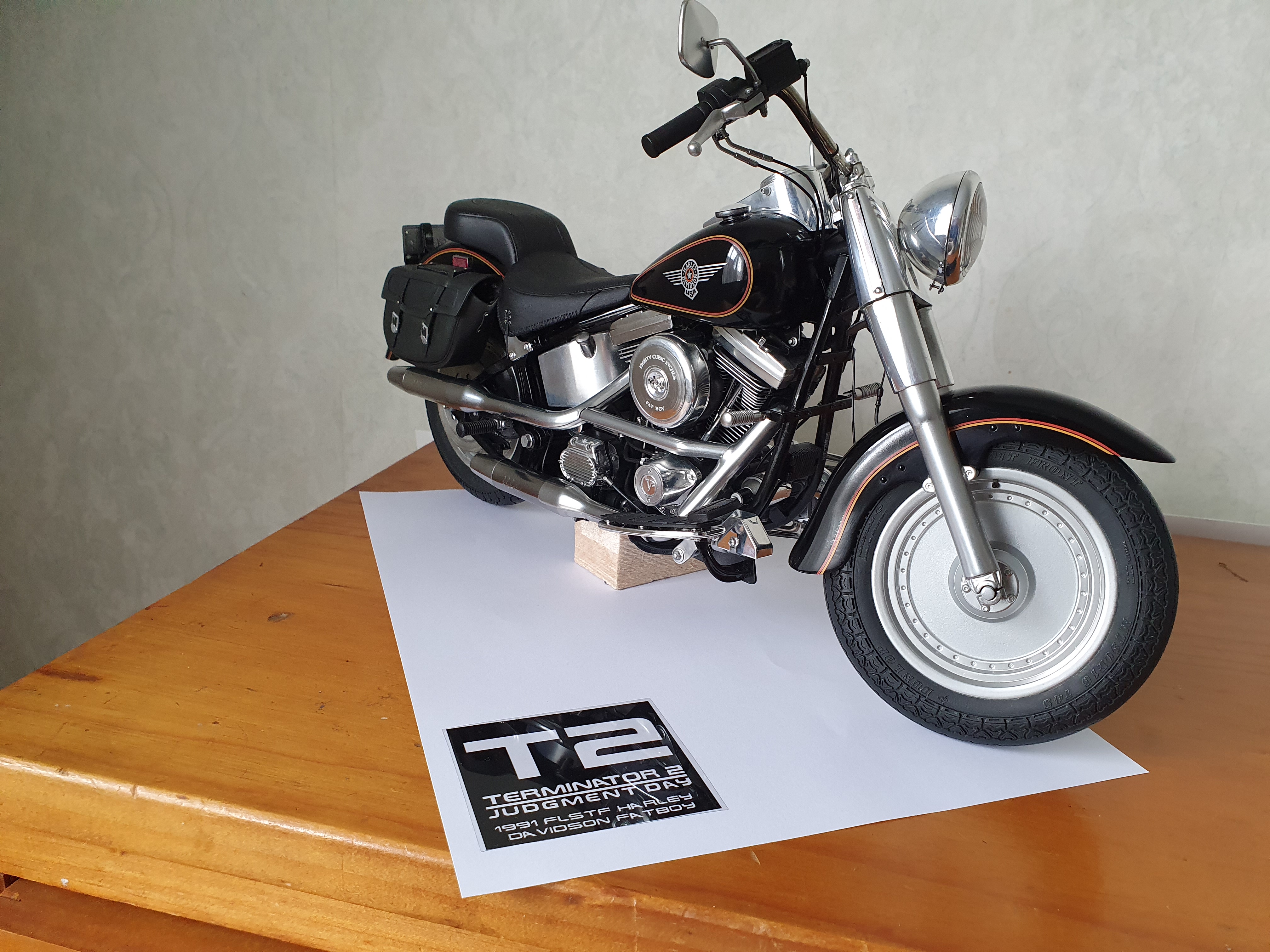 Terminator 2 harley davidson fatboy hotsell
