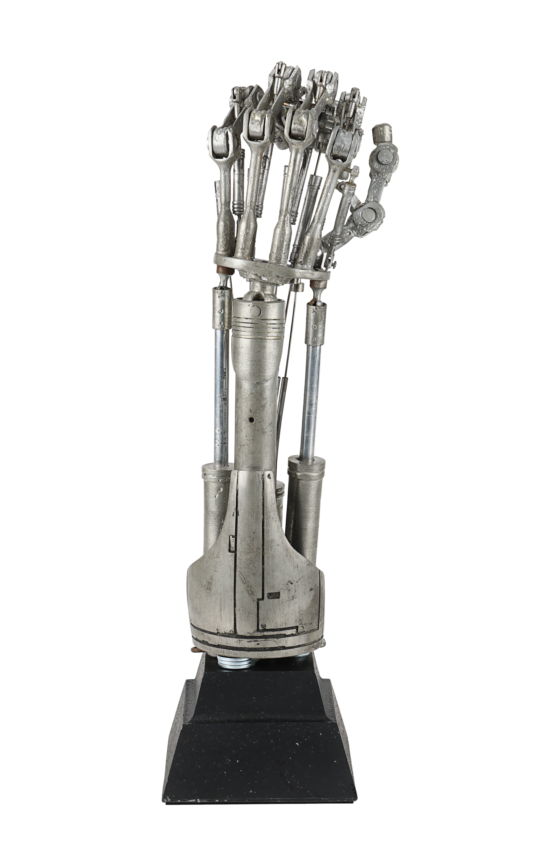 2022-07-21-24 - Entertainment Memorabilia Live Auction - Lot 433 - T1 - Endoskeleton Arm - Met...jpg