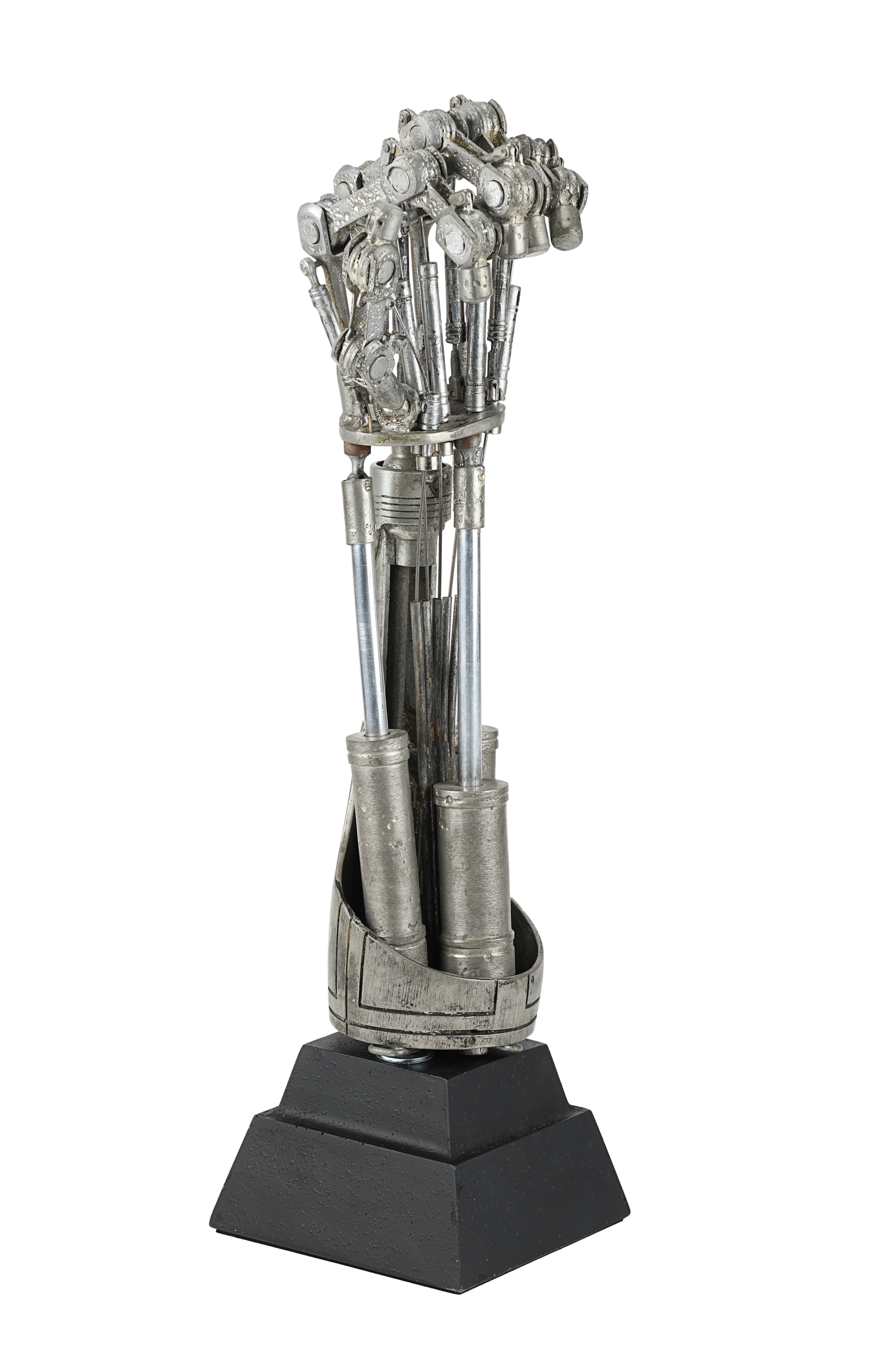 2022-07-21-24 - Entertainment Memorabilia Live Auction - Lot 433 - T1 - Endoskeleton Arm - Met...jpg