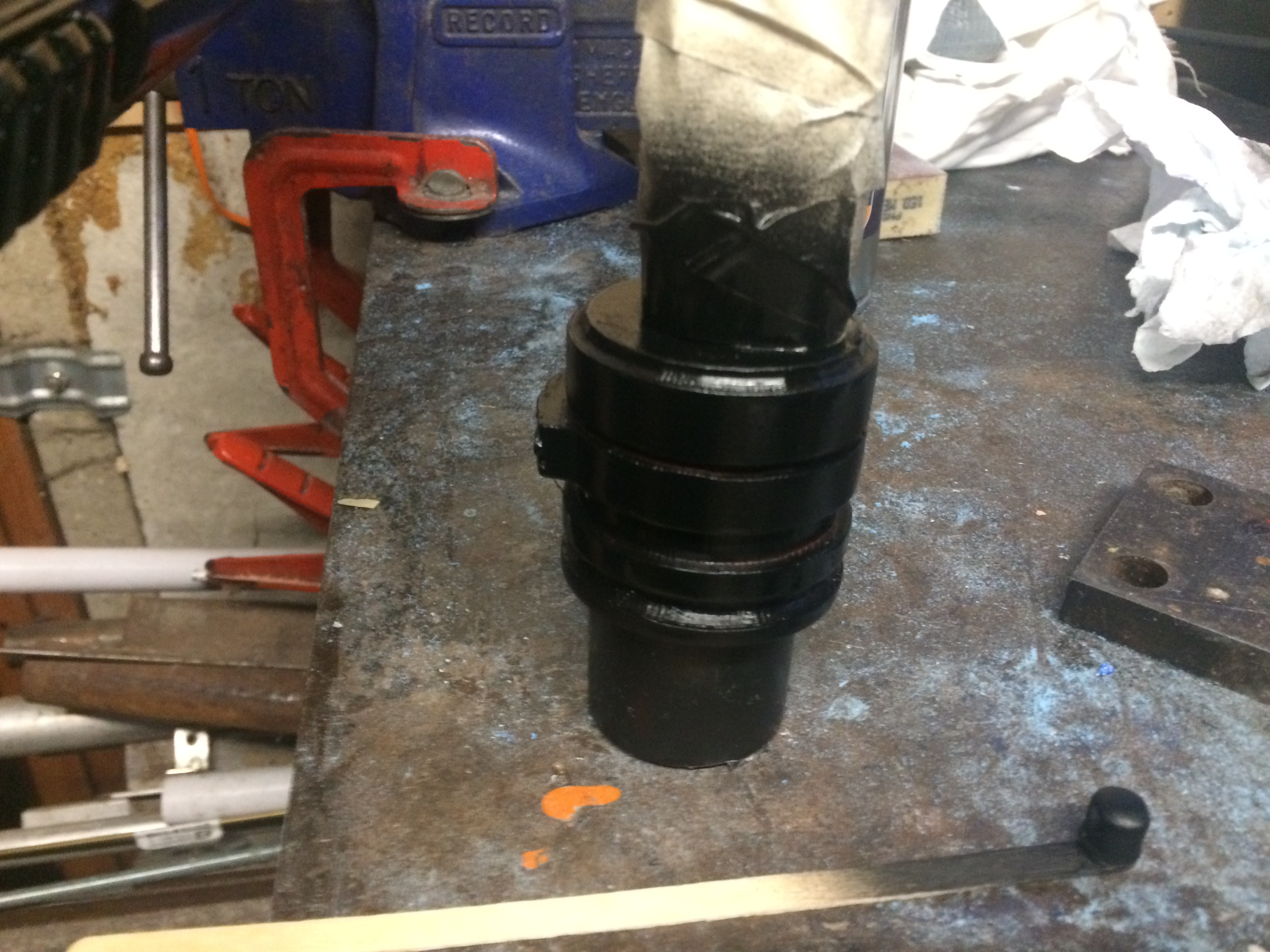 22-painting the handle and swivel.JPG