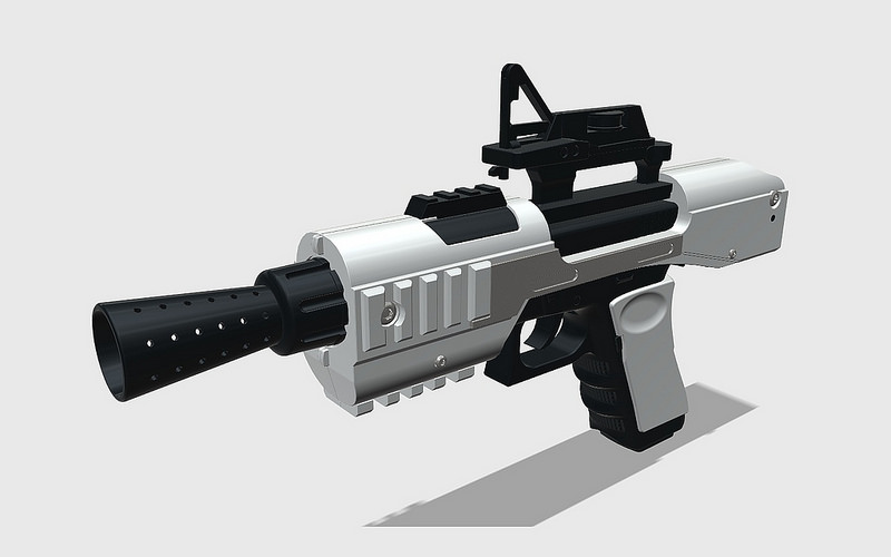 Episode 7 SE-44C First Order Blaster Pistol Build
