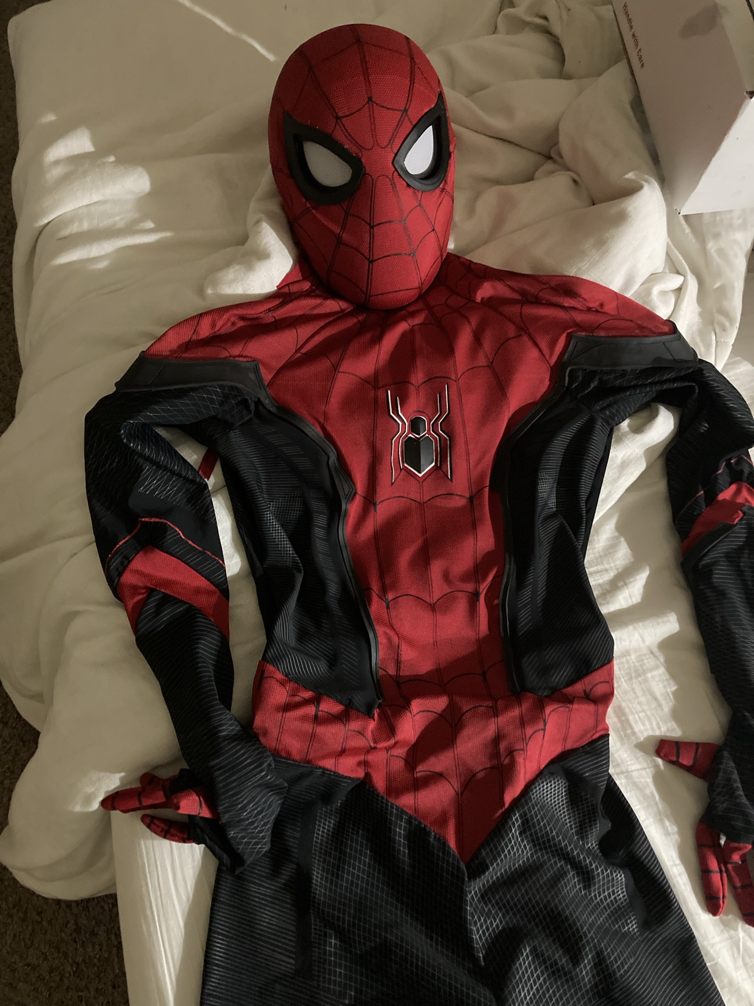 spiderman black suit replica