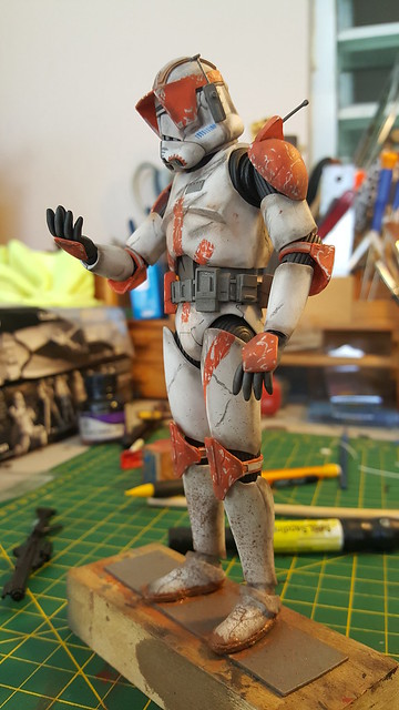 Commander Cody Custom Figure Bandai 1 12 scale RPF Costume and Prop Maker Community