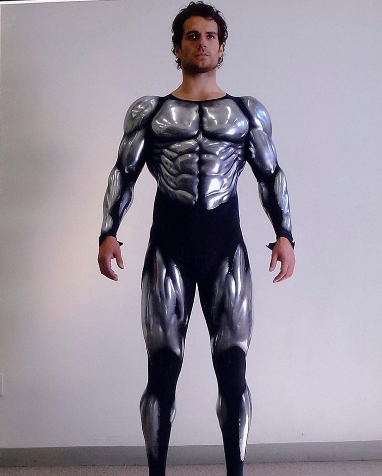 Bodymension Cosplay with our man of steel suit and chrome muscle with our  @parallellifestudios team #superman #manofsteel #dceu #dccomics #bvs, By Replica Industries