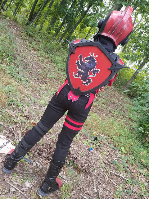 indbildskhed Rå Fødested Fortnite Red Knight - Halloween Costume for my 8yr old w lots of pics! |  RPF Costume and Prop Maker Community