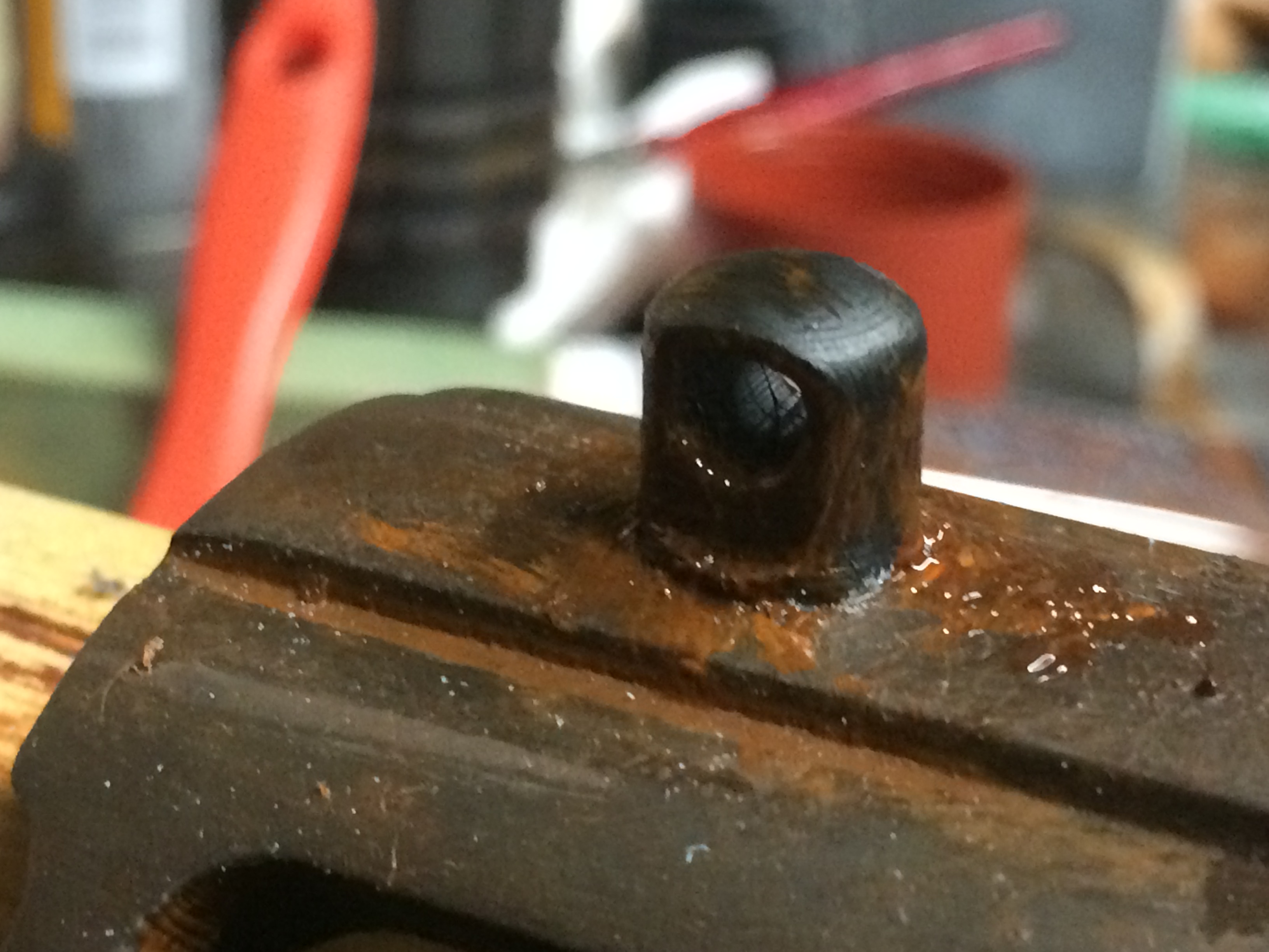 33.crud on my swivel.JPG