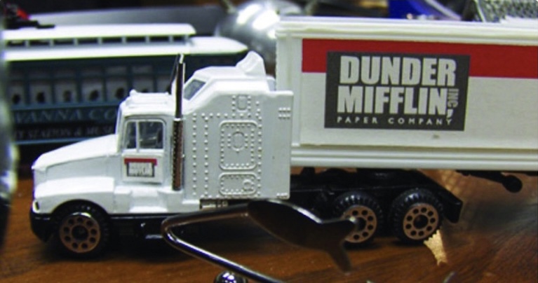 The Office Michael Scott toy truck | RPF Costume and Prop Maker