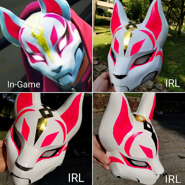 Fortnite Drift Kitsune Mask for 2018 Halloween Costume | RPF Costume ...
