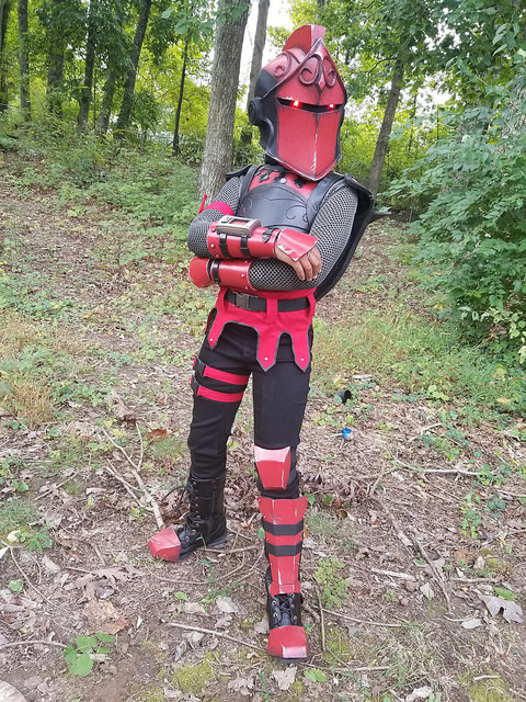 indbildskhed Rå Fødested Fortnite Red Knight - Halloween Costume for my 8yr old w lots of pics! |  RPF Costume and Prop Maker Community
