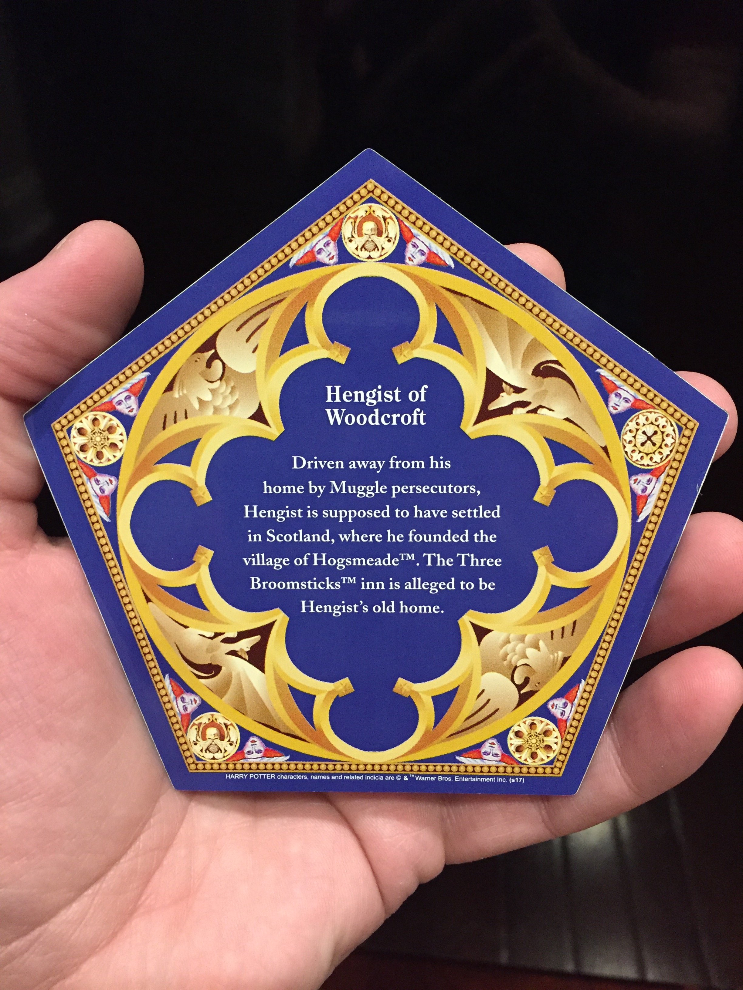 Rowena Ravenclaw Harry Potter Chocolate Frog Wizard Card UNIVERSAL