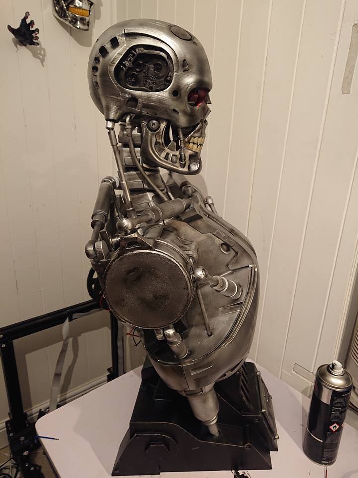 3D printing a 1:1 Terminator T-800 endoskeleton, Page 2