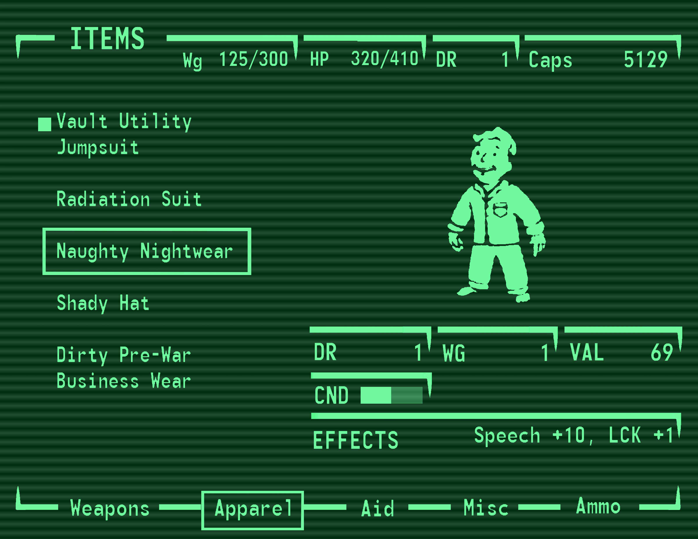 Fallout pipboy screen