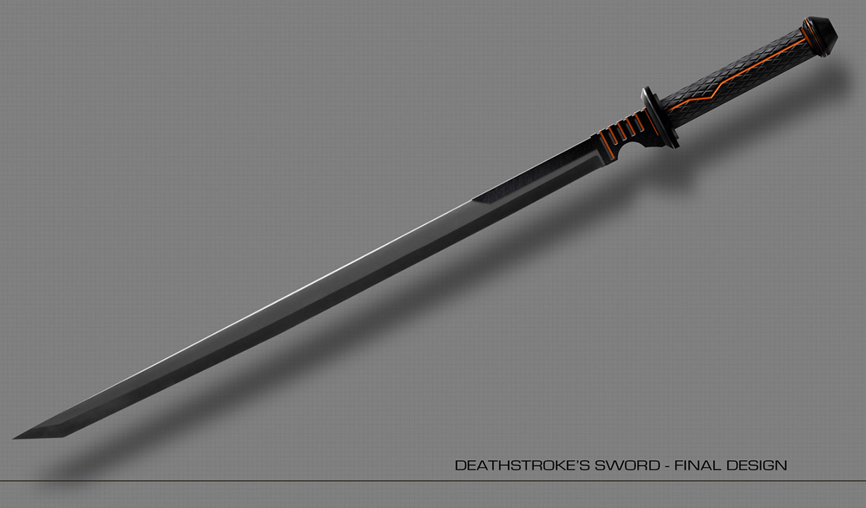 Deathstroke cosplay - 3D printed sword by CassiusProps on DeviantArt