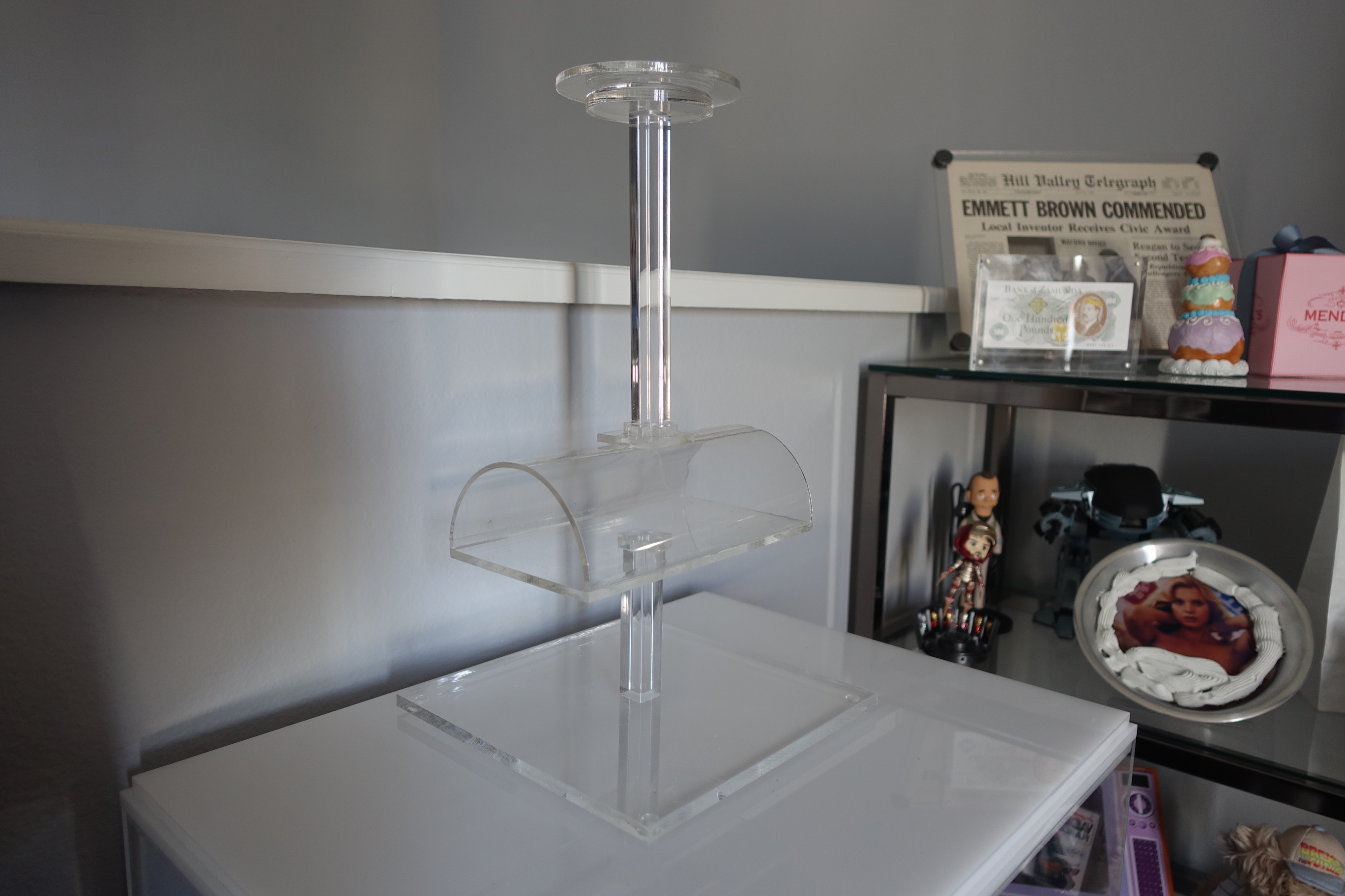Hat Stand with Acrylic Riser - Tom Spina Designs » Tom Spina Designs