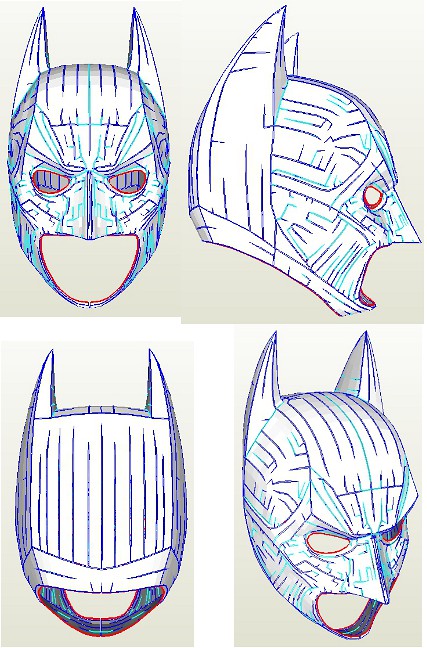Batman store armor pepakura