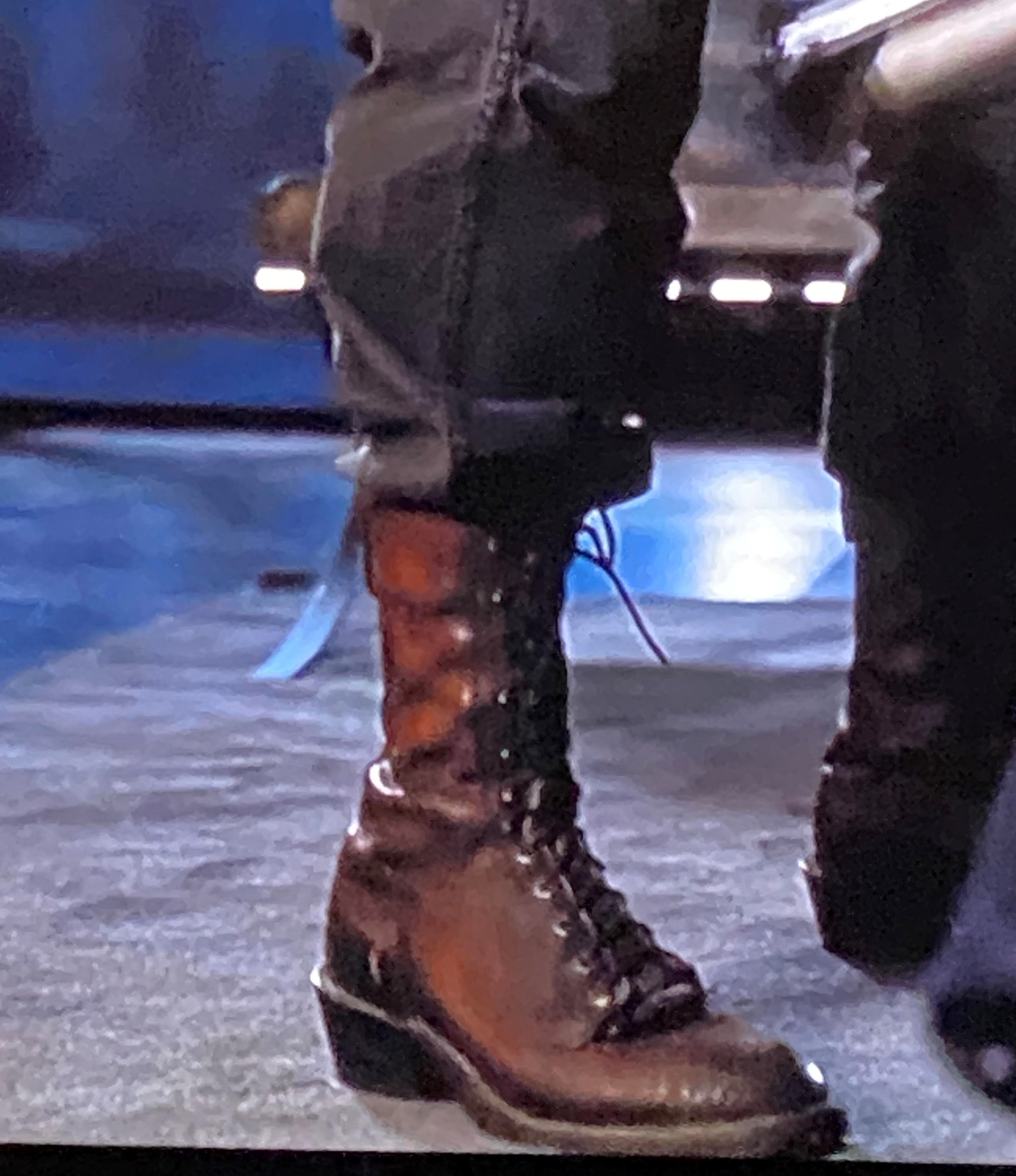 Justice clearance combat boots