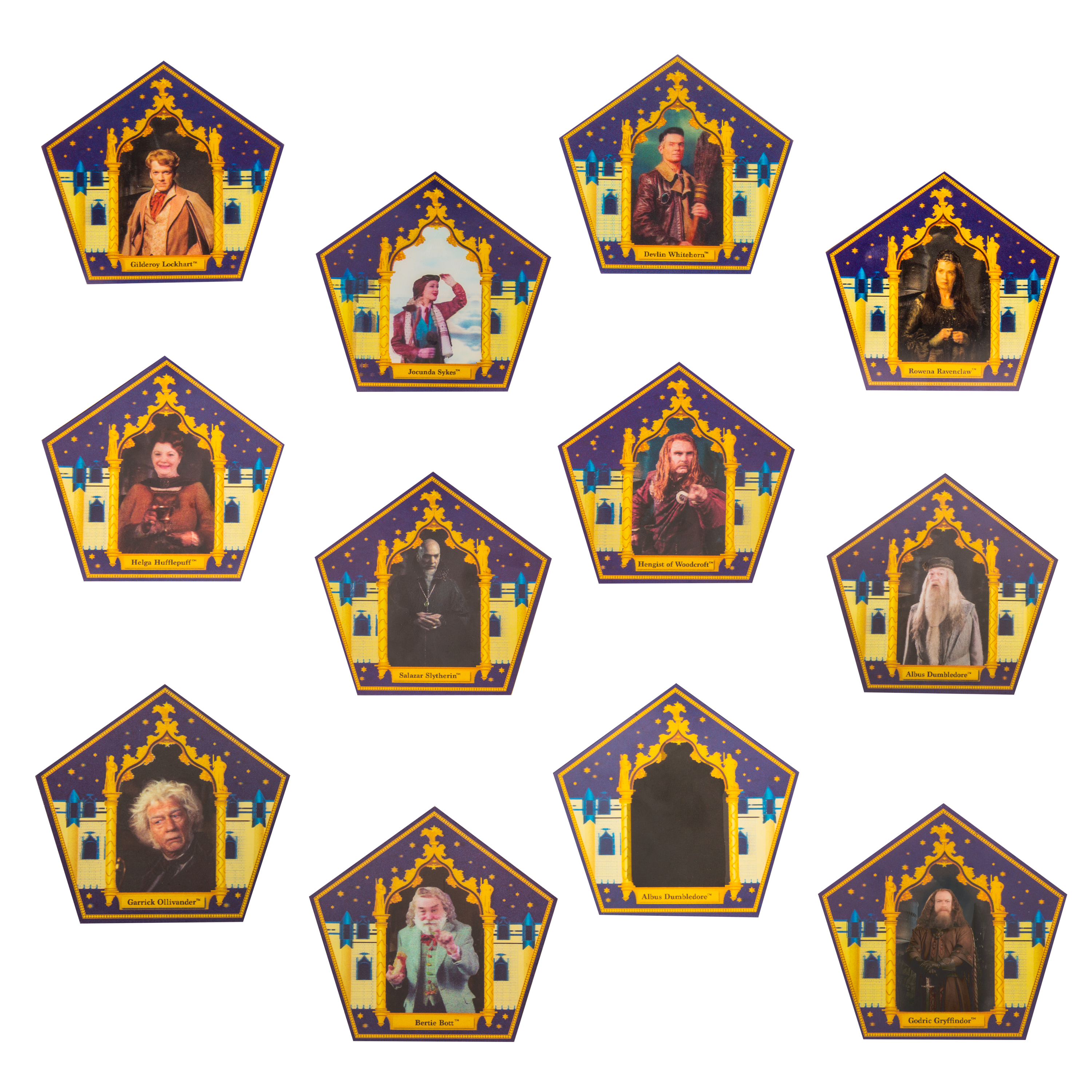 Every Harry Potter chocolate frog cards from Universal Studios Intended For Chocolate Frog Card Template
