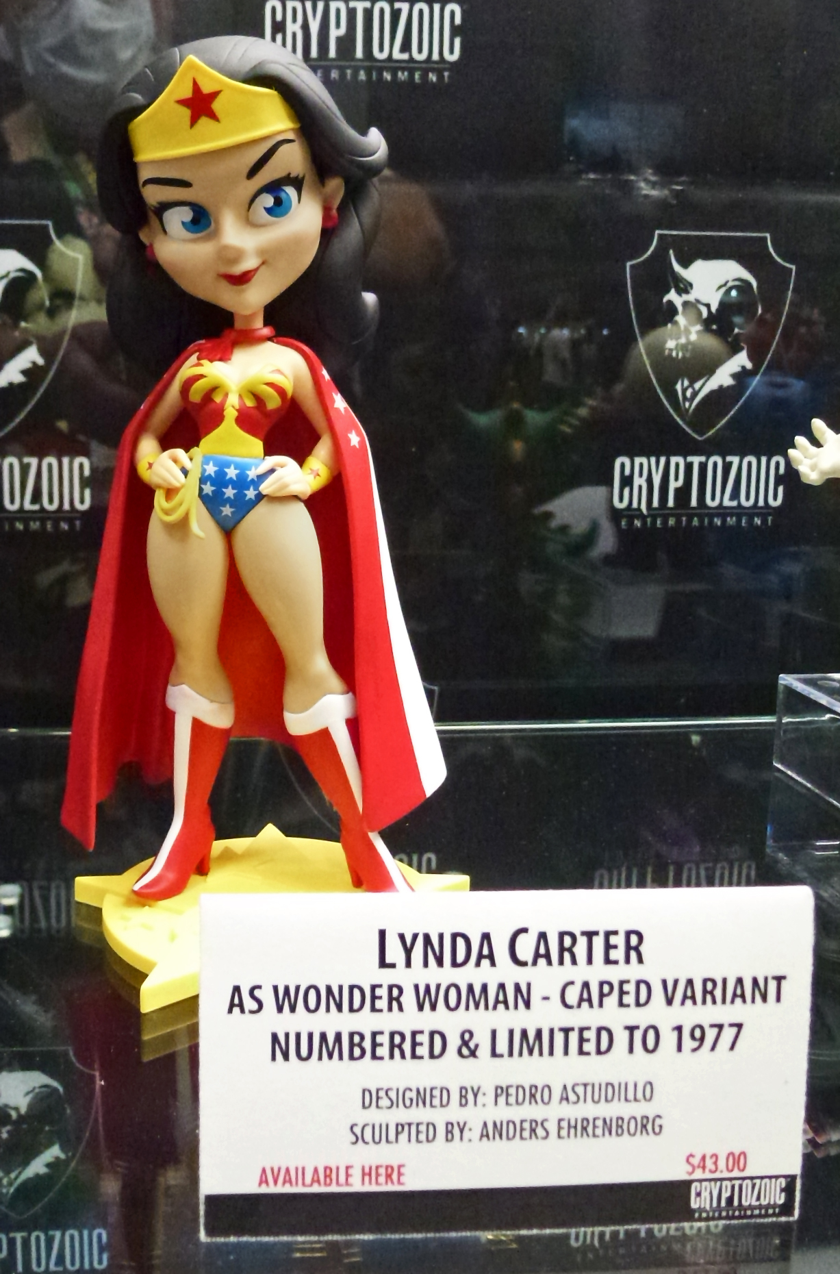 Cute Cryptozoic Lynda Carter Wonder Woman Figurine.jpg