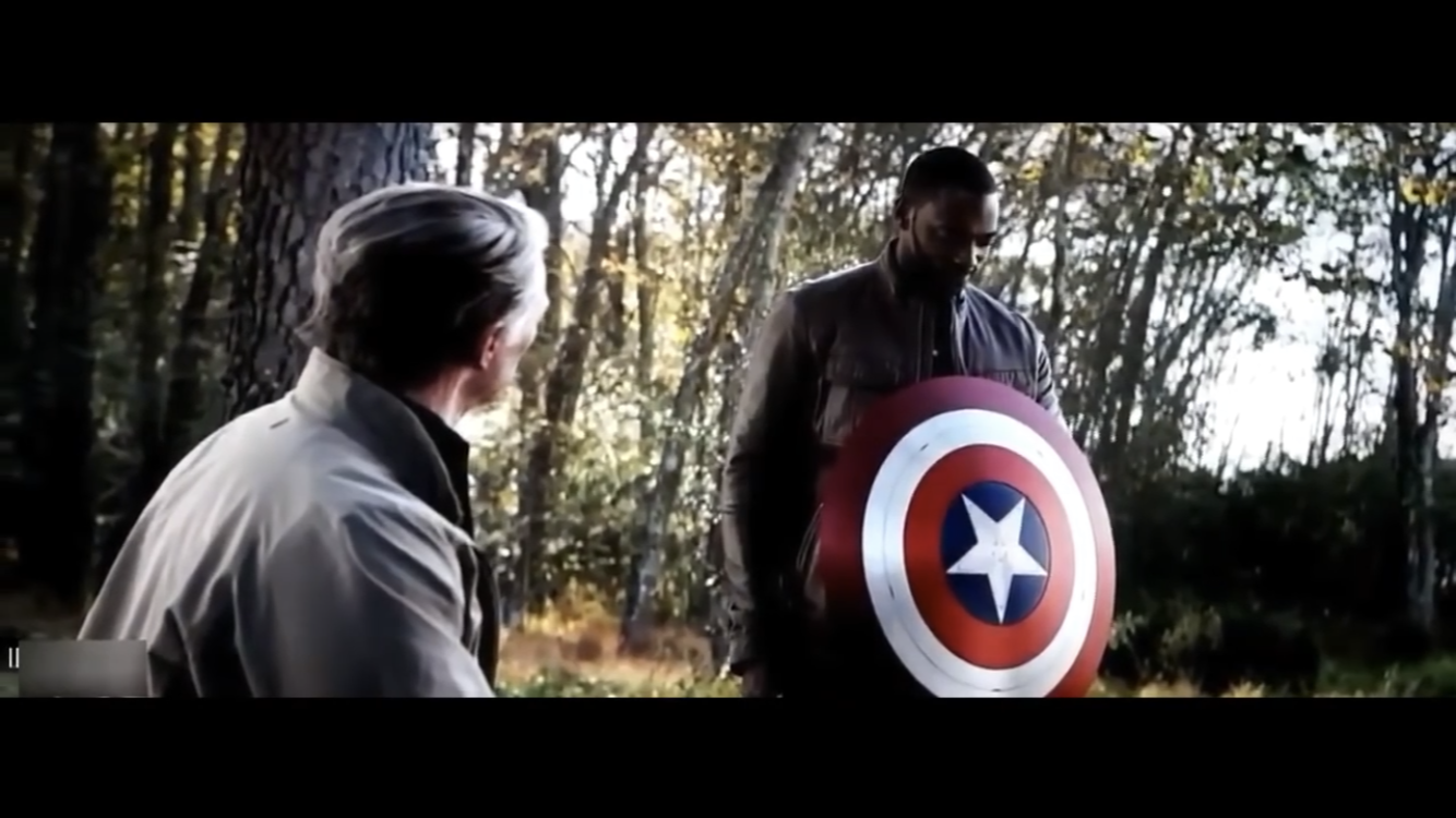 Image result for captain america gives shield to falcon