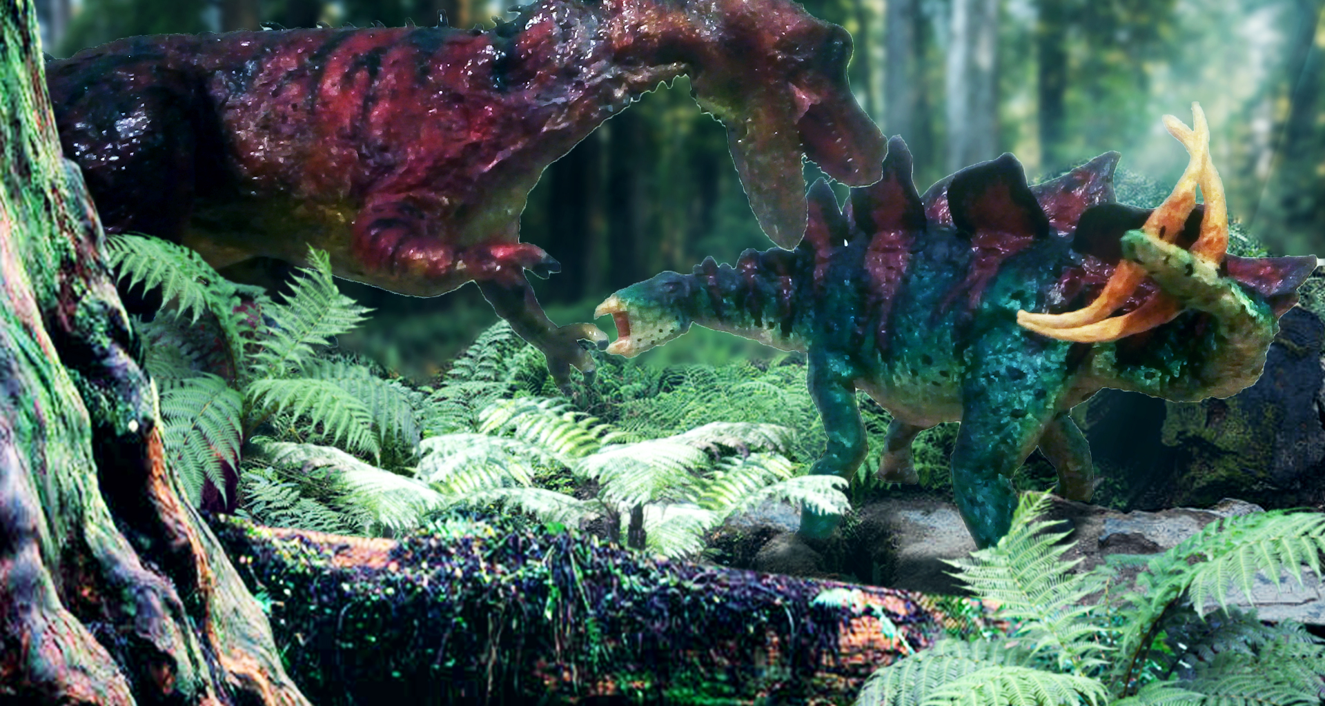 Stop Motion Dinosaurs for an Indipendent Movie "Daisy Derkins 3