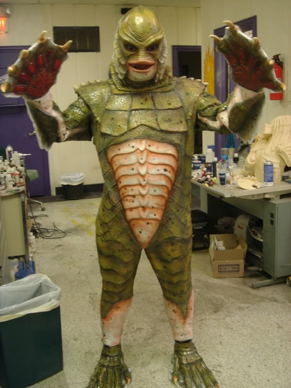 Creature From The Black Lagoon Costume
 CREATURE FROM THE BLACK LAGOON FINISHED