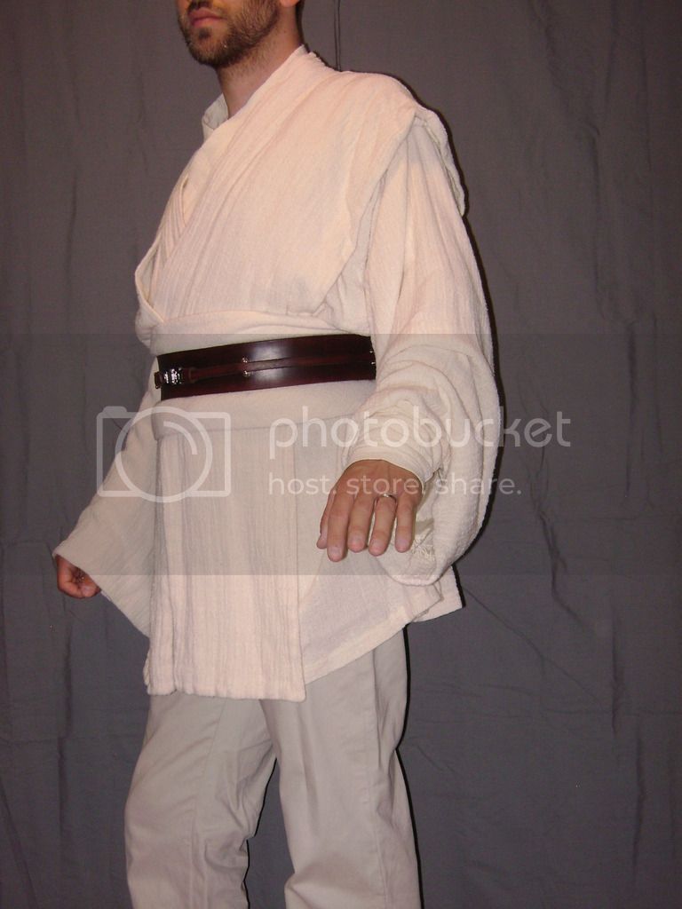 Black OBI WAN Kenobi Belt Jedi Costume Prop Star Wars Rots