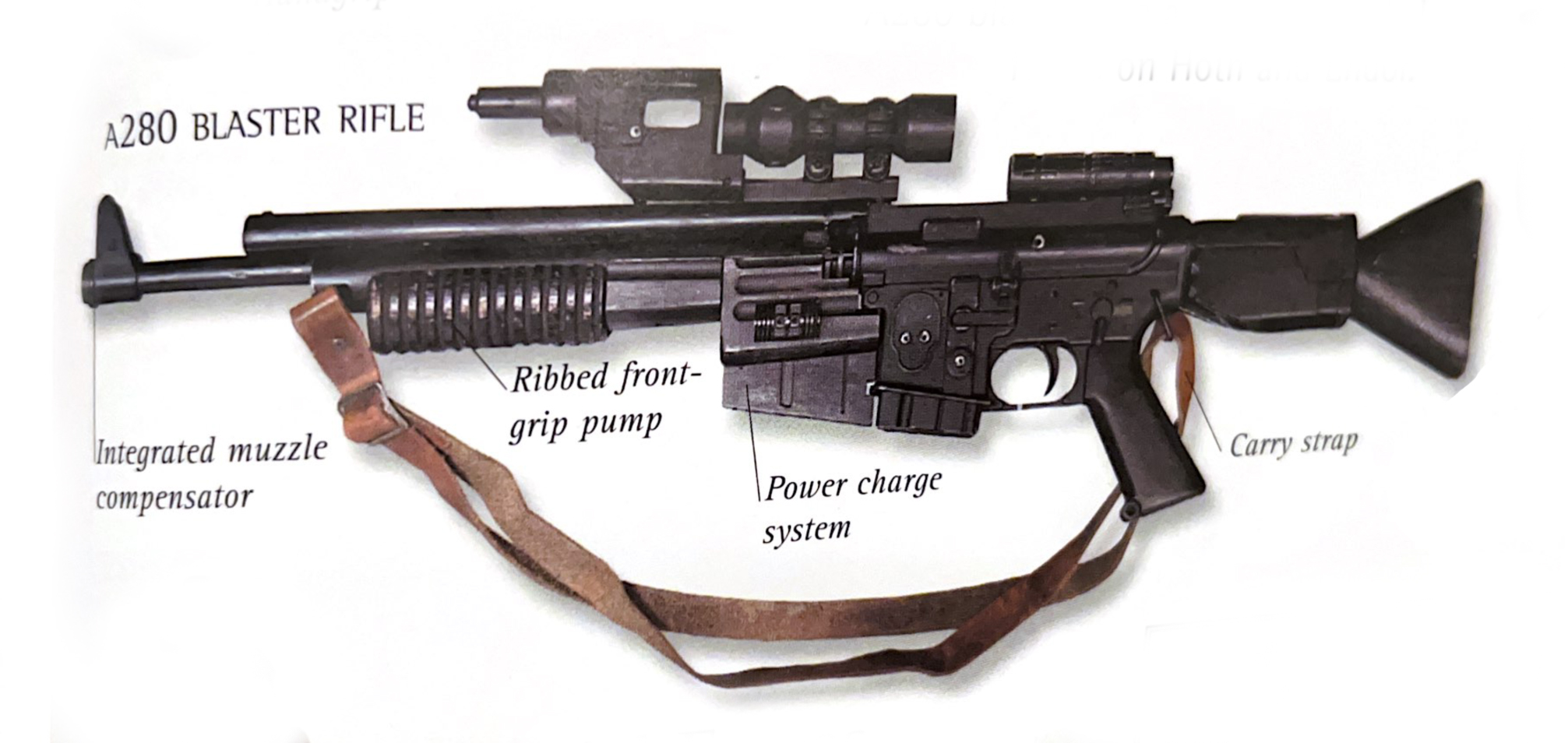 a280 blaster rifle replica