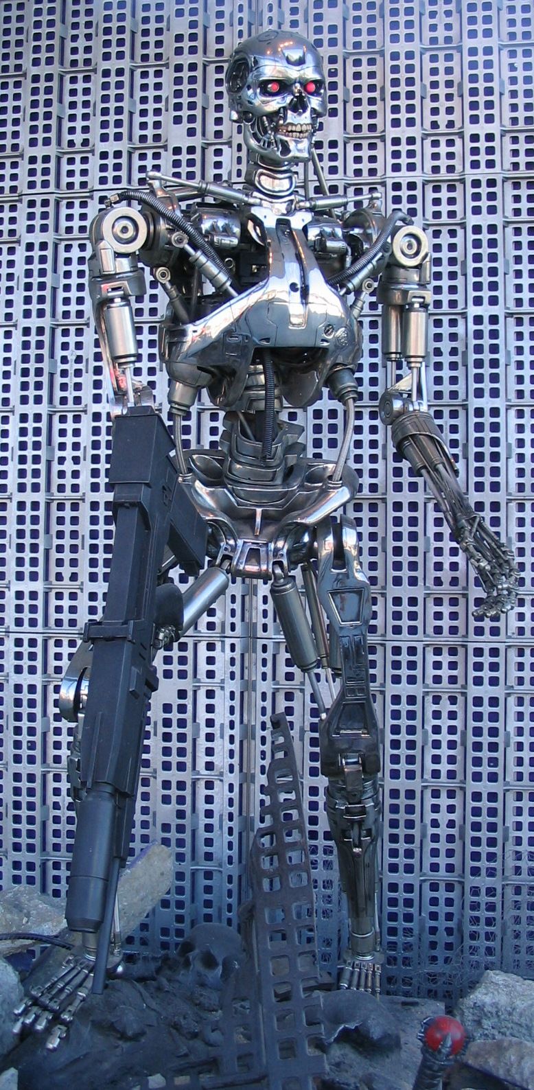 Endoskeleton - Terminator 2 3D - Universal Studios - Hollywood - Attraction Store Window - 020.jpg