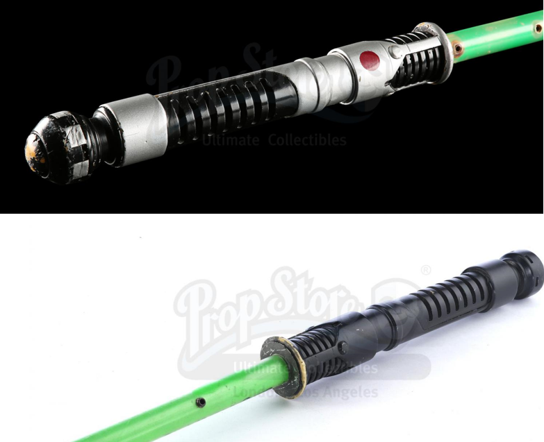 Dewy and Anakin Starkiller's Accurate Qui-Gon Jinn Lightsaber Design