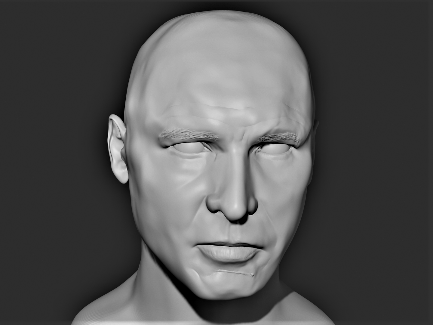 Harrison Ford 3D Progress 24 - Render w_Lights.png