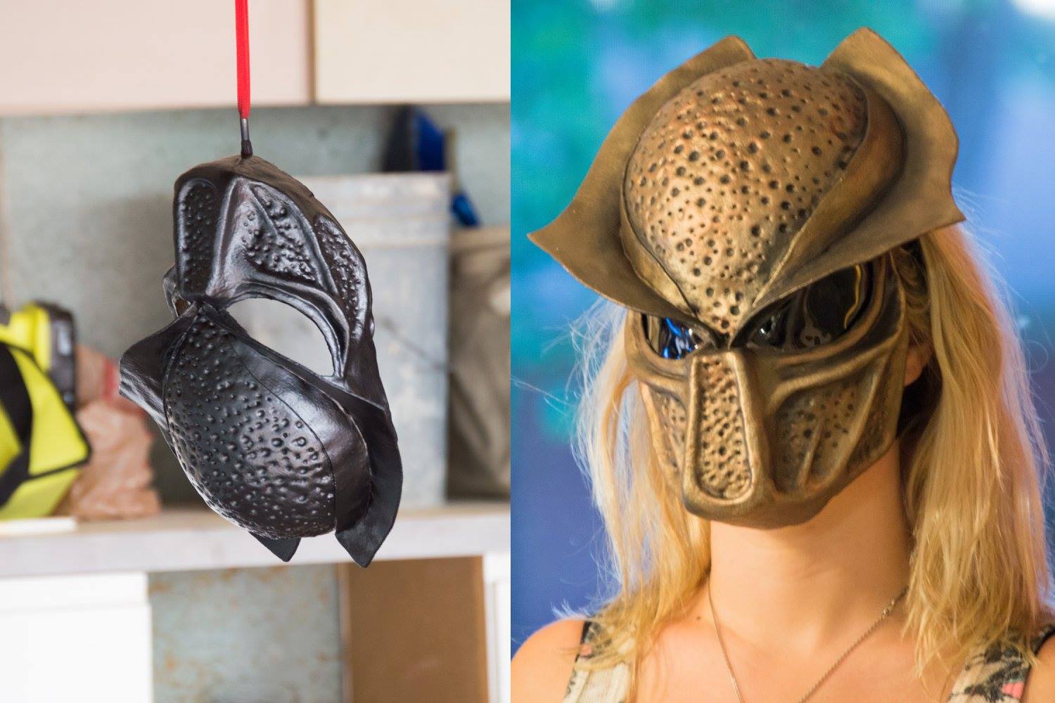 Remove Mask Woft Predator Replica Mask Latex Helmet Cosplay ComicCons  Costume