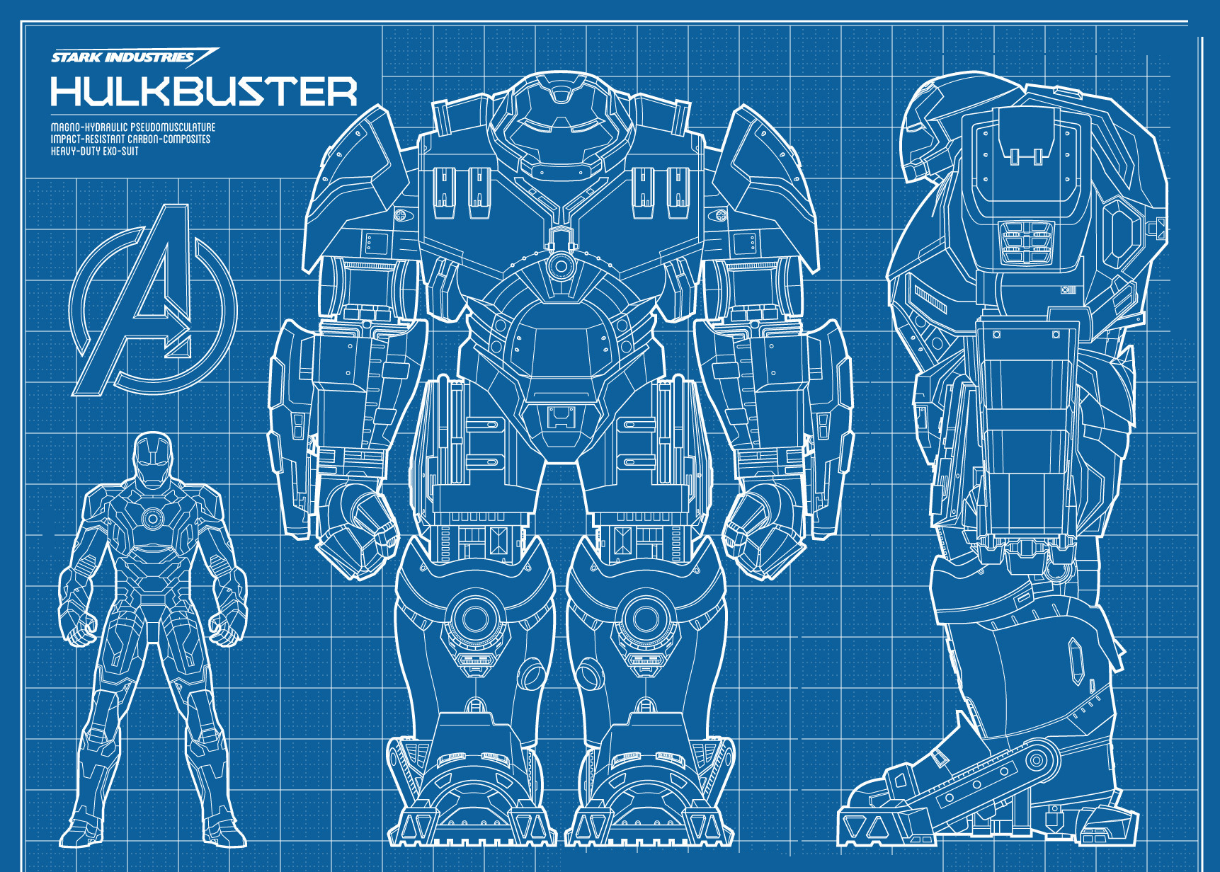 Iron Man Armor Blueprints