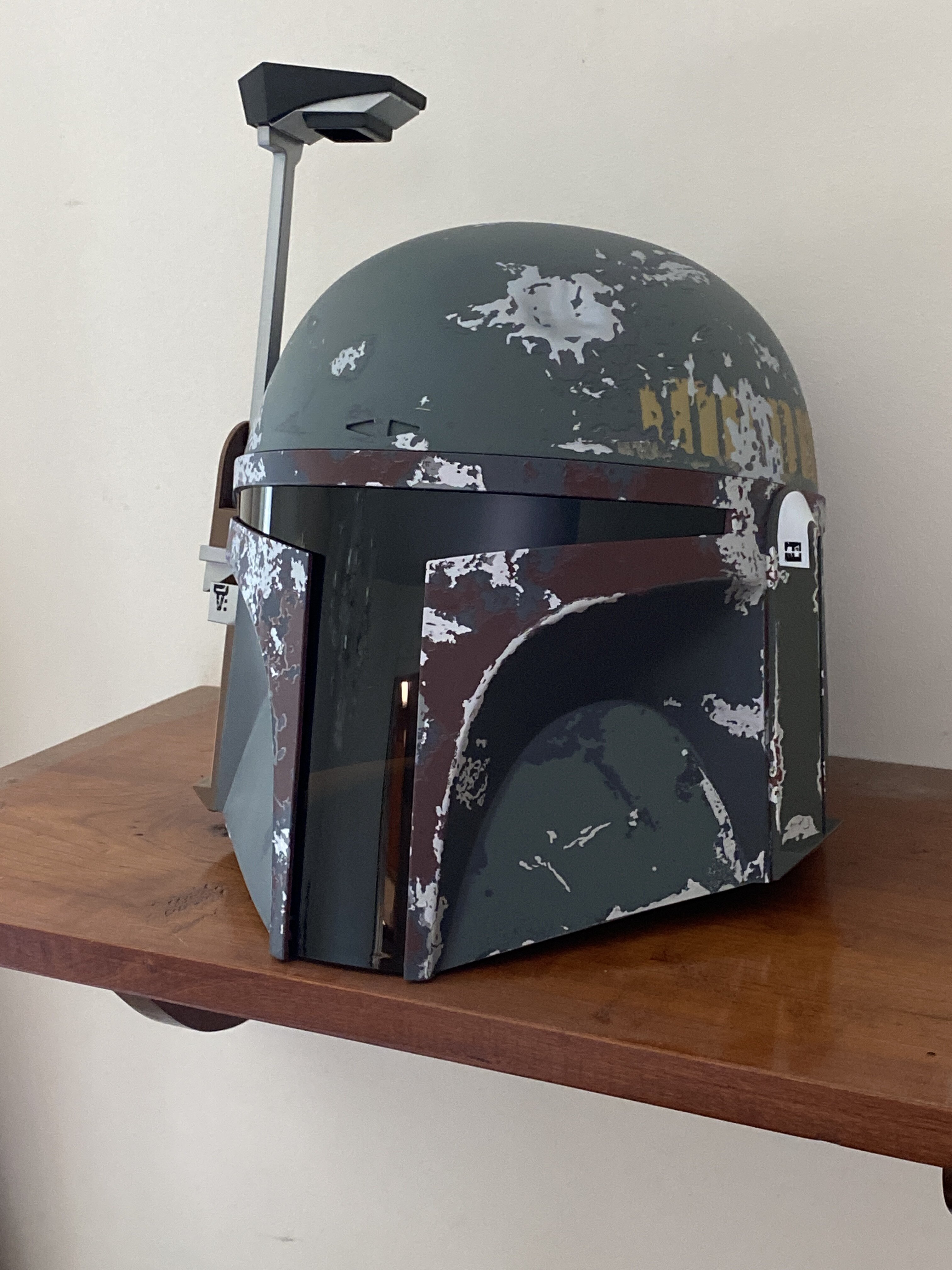 boba fett black series helmet size