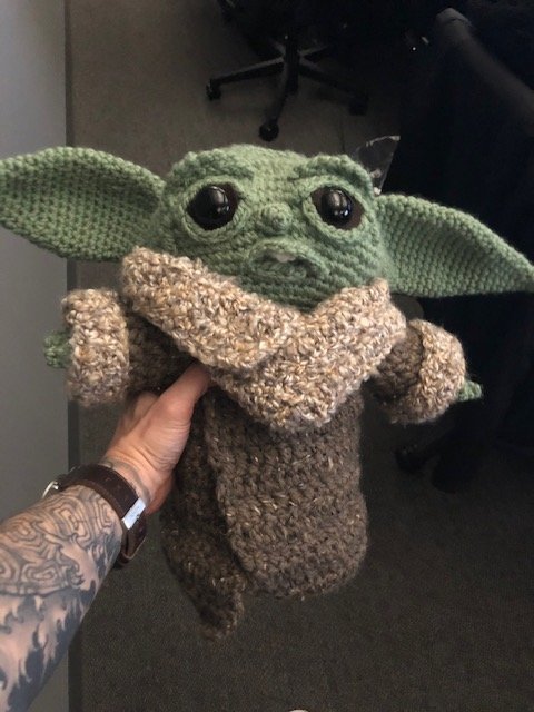 Baby yoda crochet pattern allison hoffman cheap