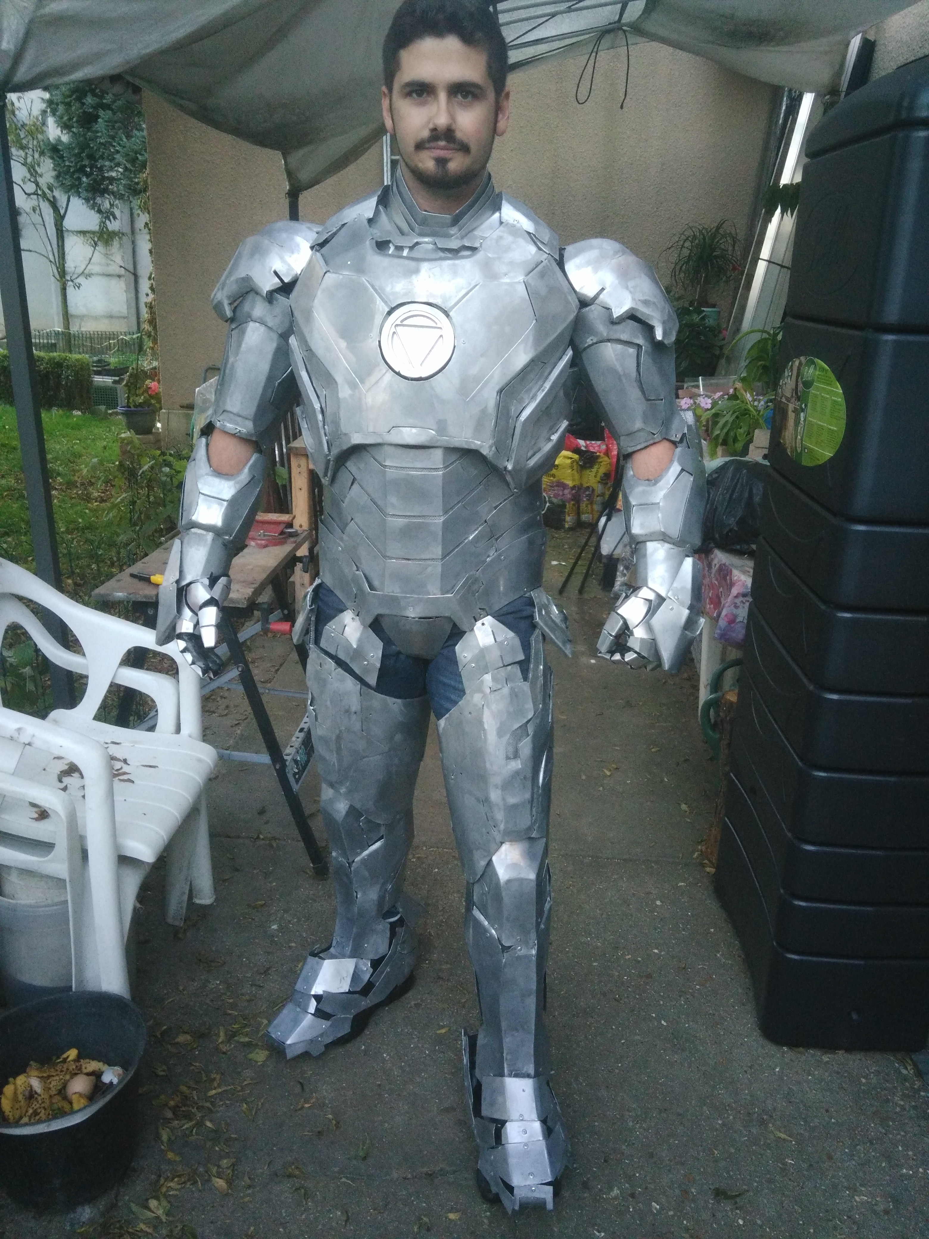 Iron Man Mark 43 6 Custom Aluminium Armor For French Premiere On April 25 Rpf Costume And Prop Maker Community