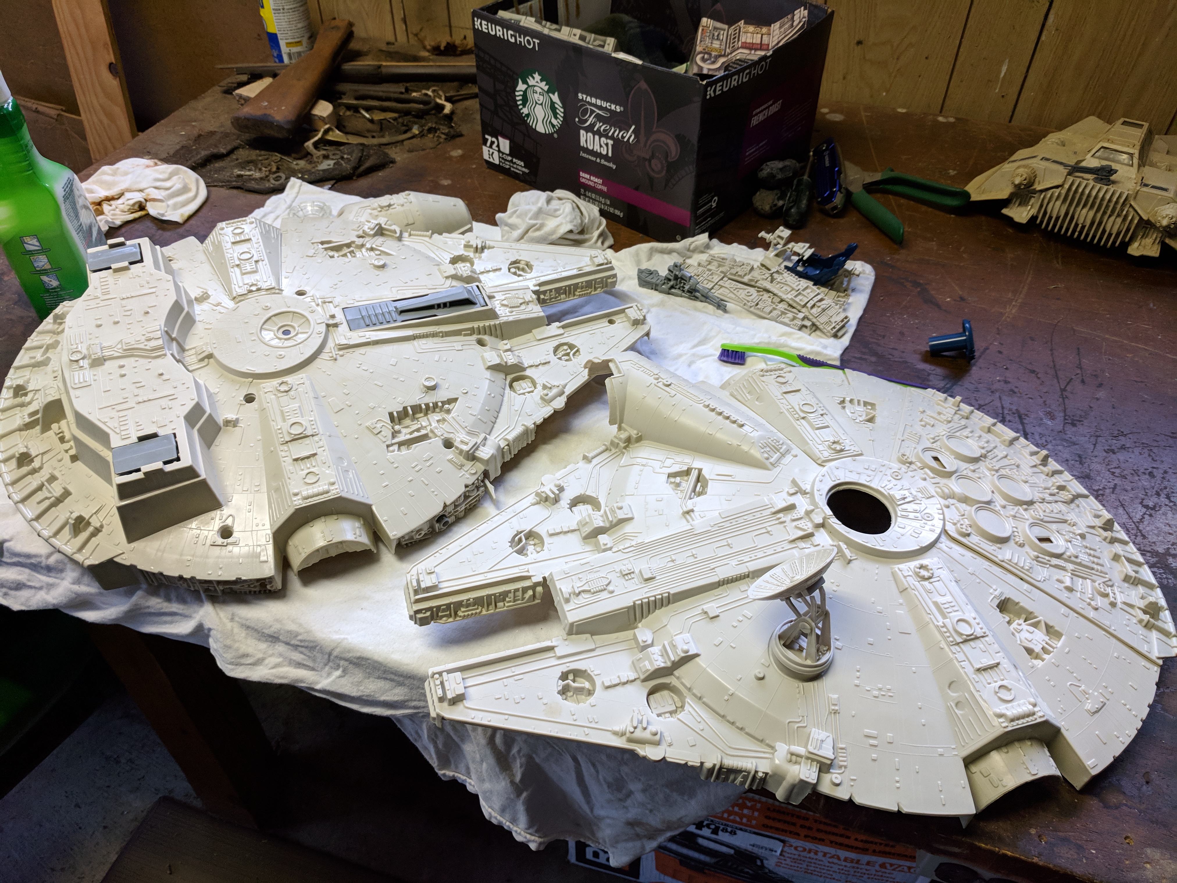 Vintage Kenner Millennium Falcon RPF Costume and Prop Maker