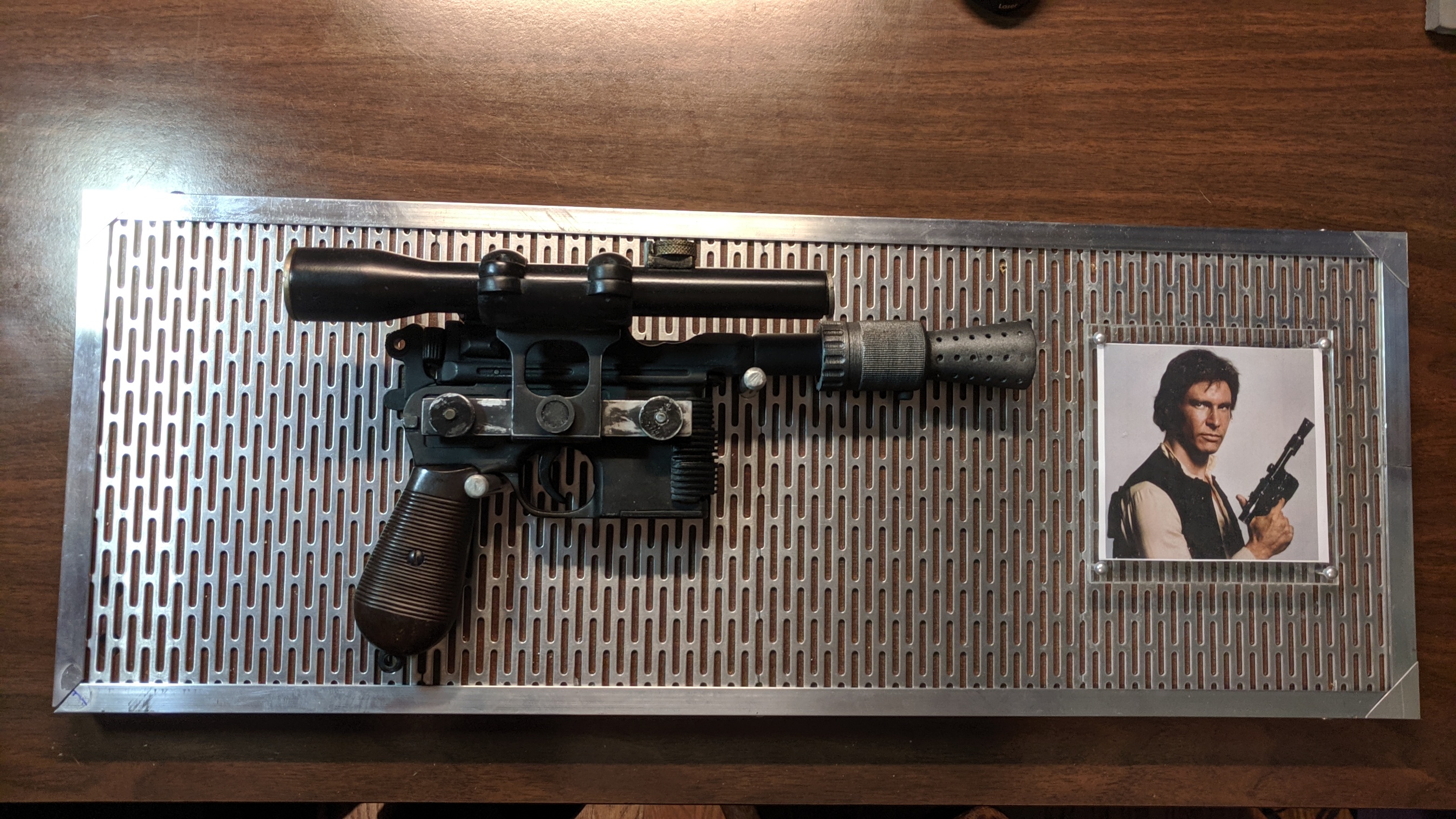 han solo blaster prop